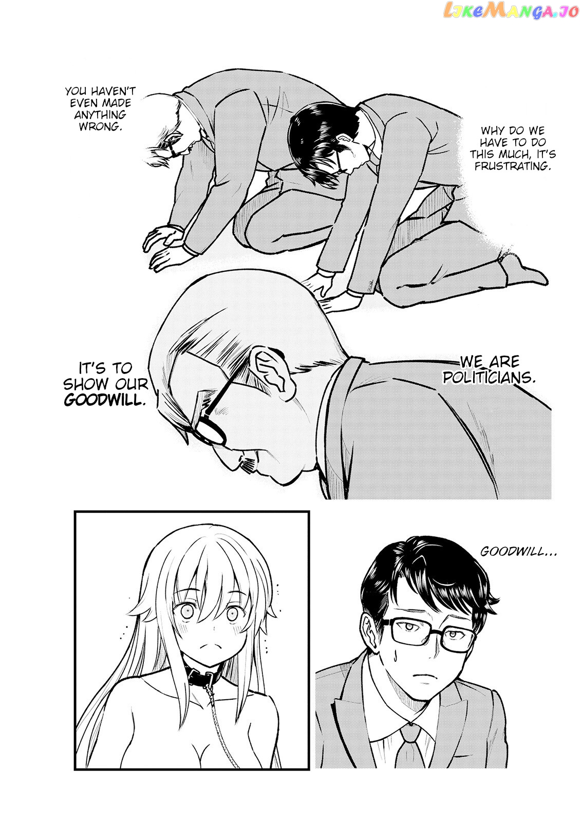 Becoming Princess Knight And Working At Yuri Brothel chapter 3 - page 14