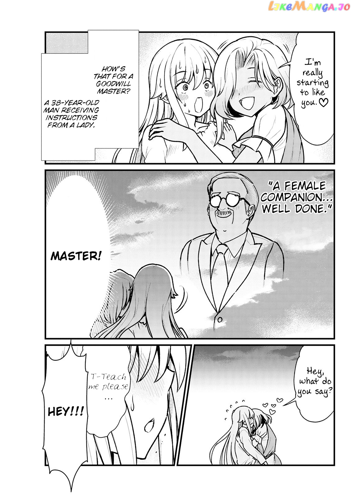 Becoming Princess Knight And Working At Yuri Brothel chapter 3 - page 20