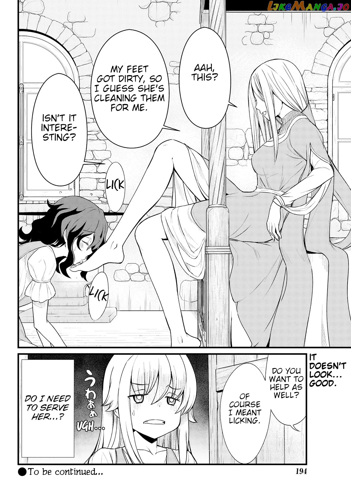 Becoming Princess Knight And Working At Yuri Brothel chapter 7 - page 24