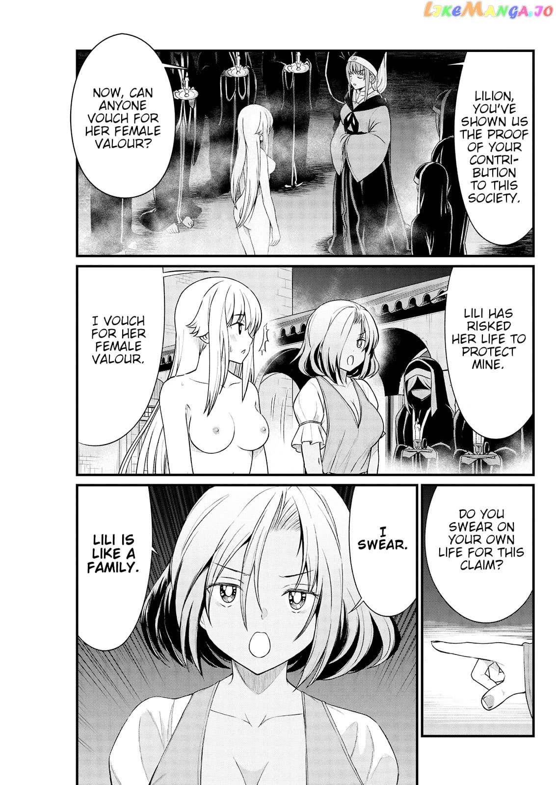 Becoming Princess Knight And Working At Yuri Brothel chapter 7 - page 7