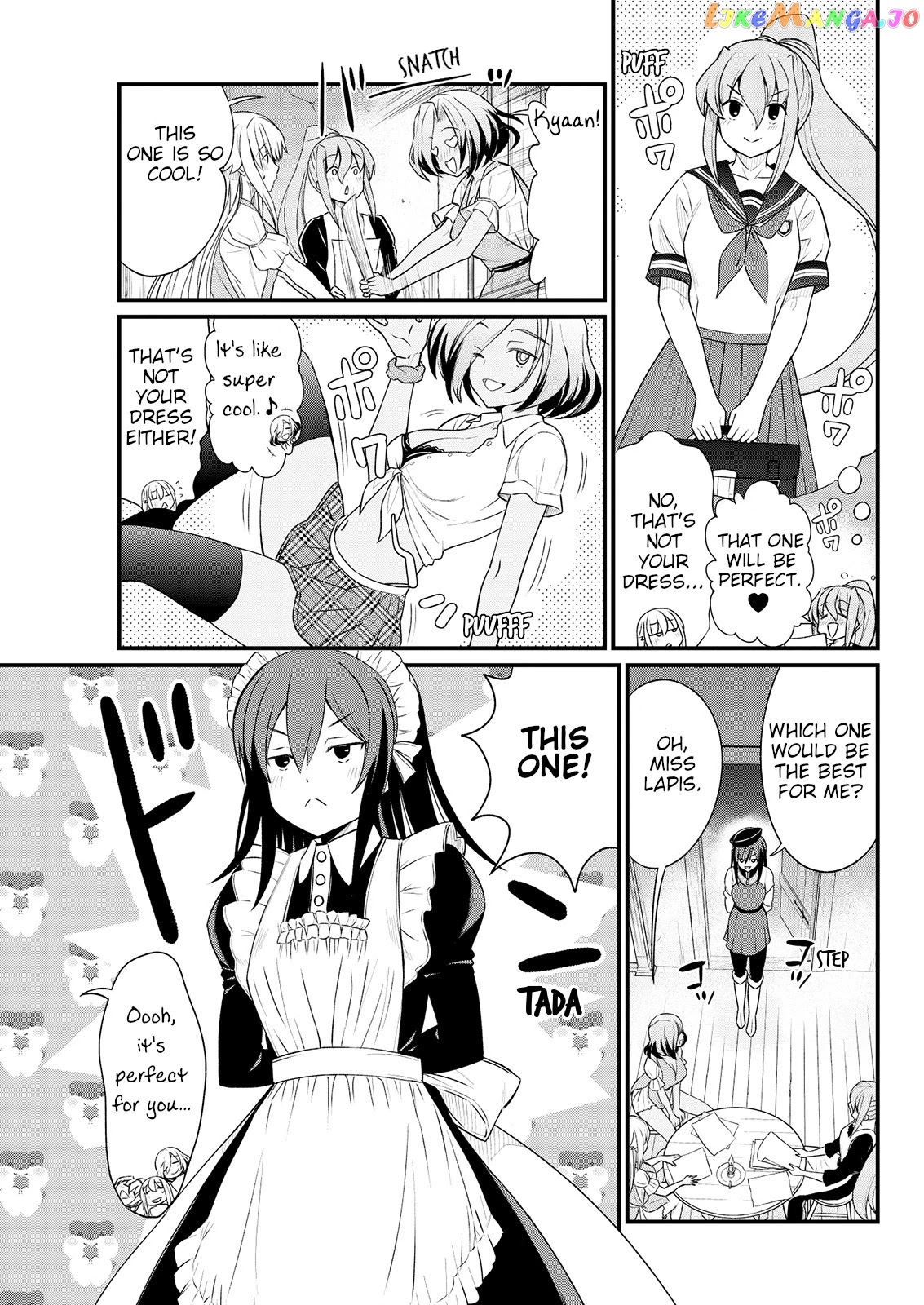 Becoming Princess Knight And Working At Yuri Brothel chapter 8 - page 11