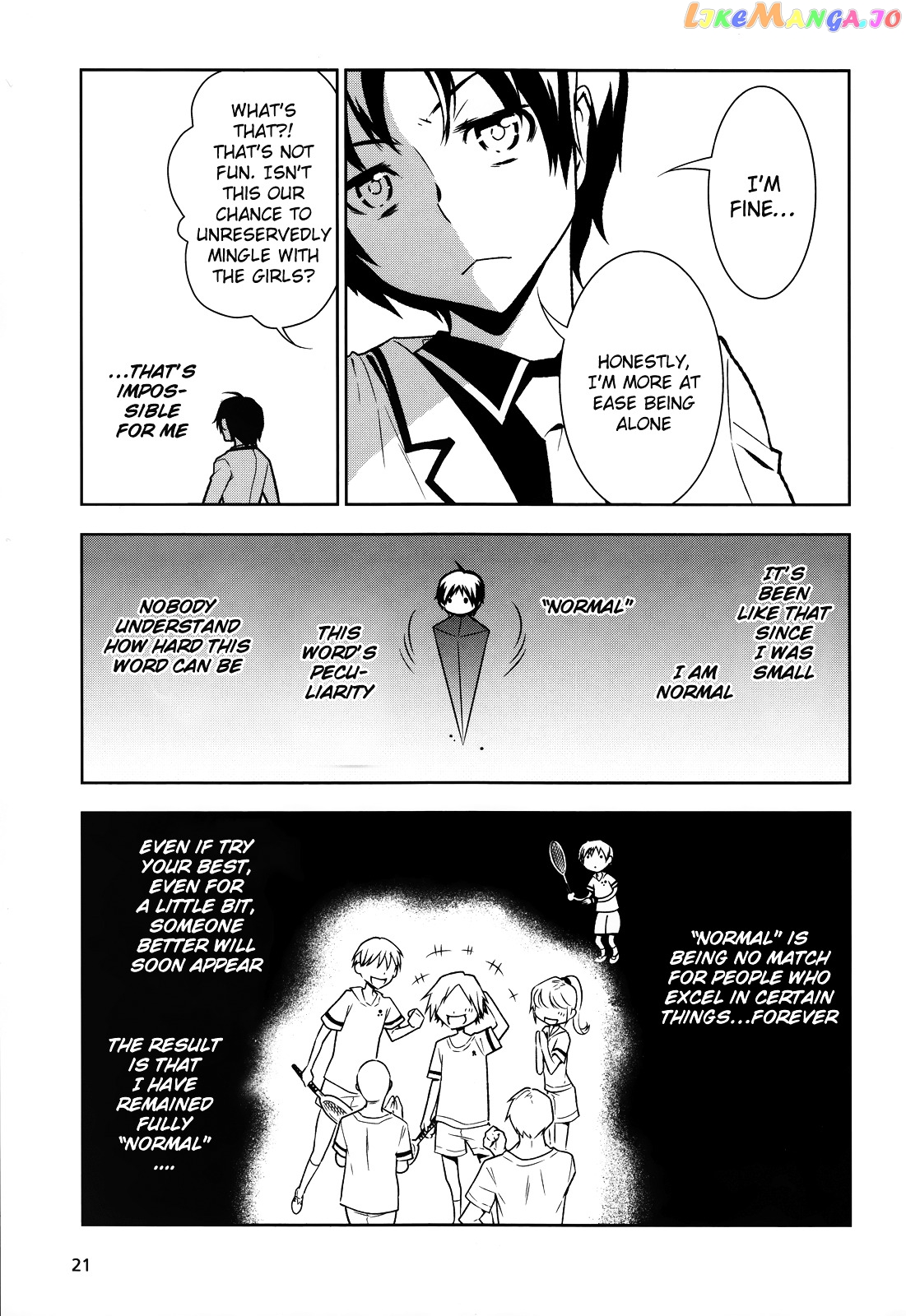 Boku to Kanojo no Game Sensou chapter 1 - page 8