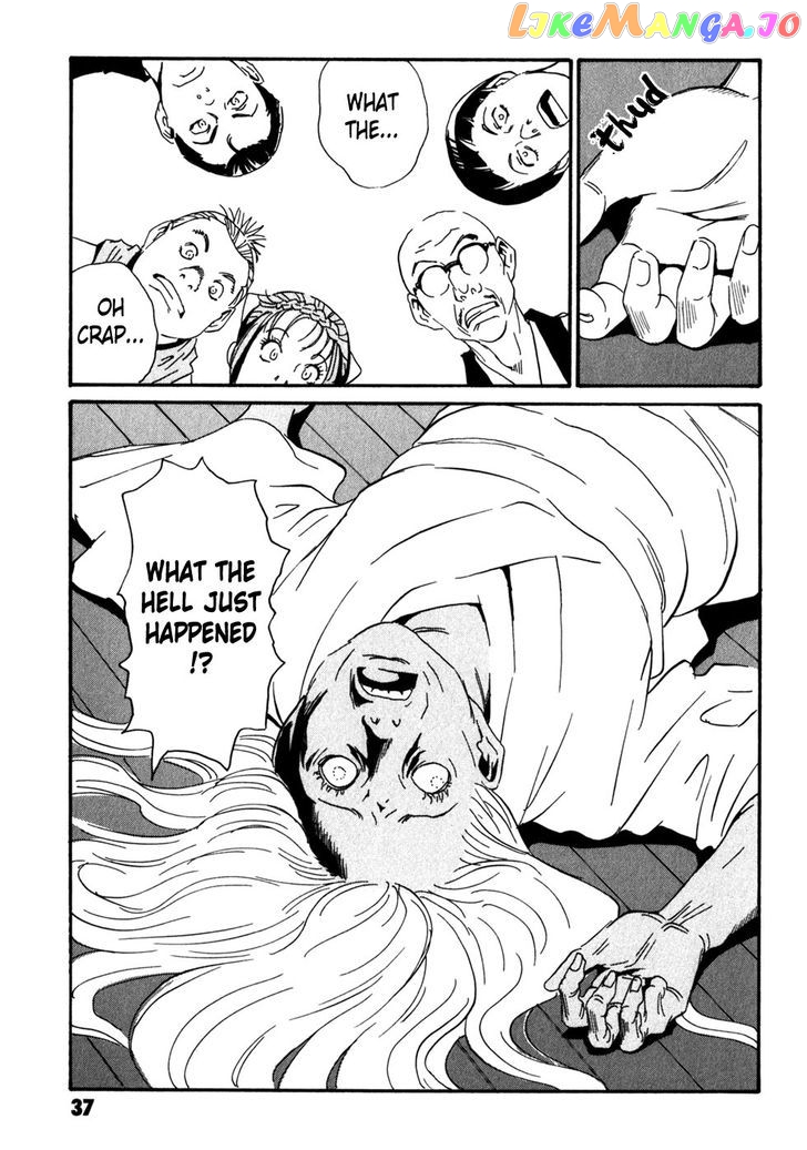 Kurosagi Shitai Takuhaibin Spin-Off - Matsuoka Kunio Youkai Taiji chapter 5 - page 37