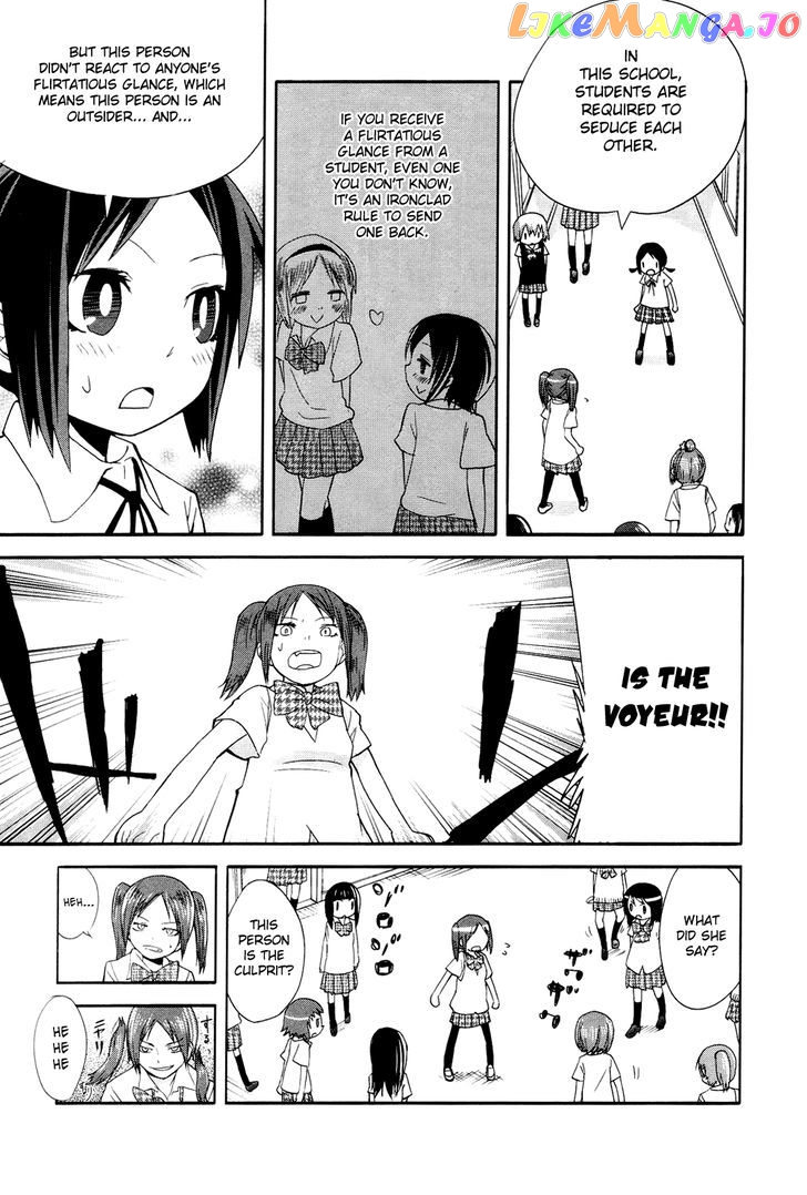 Sekai Seifuku Sekirara Jogakkan chapter 6 - page 12