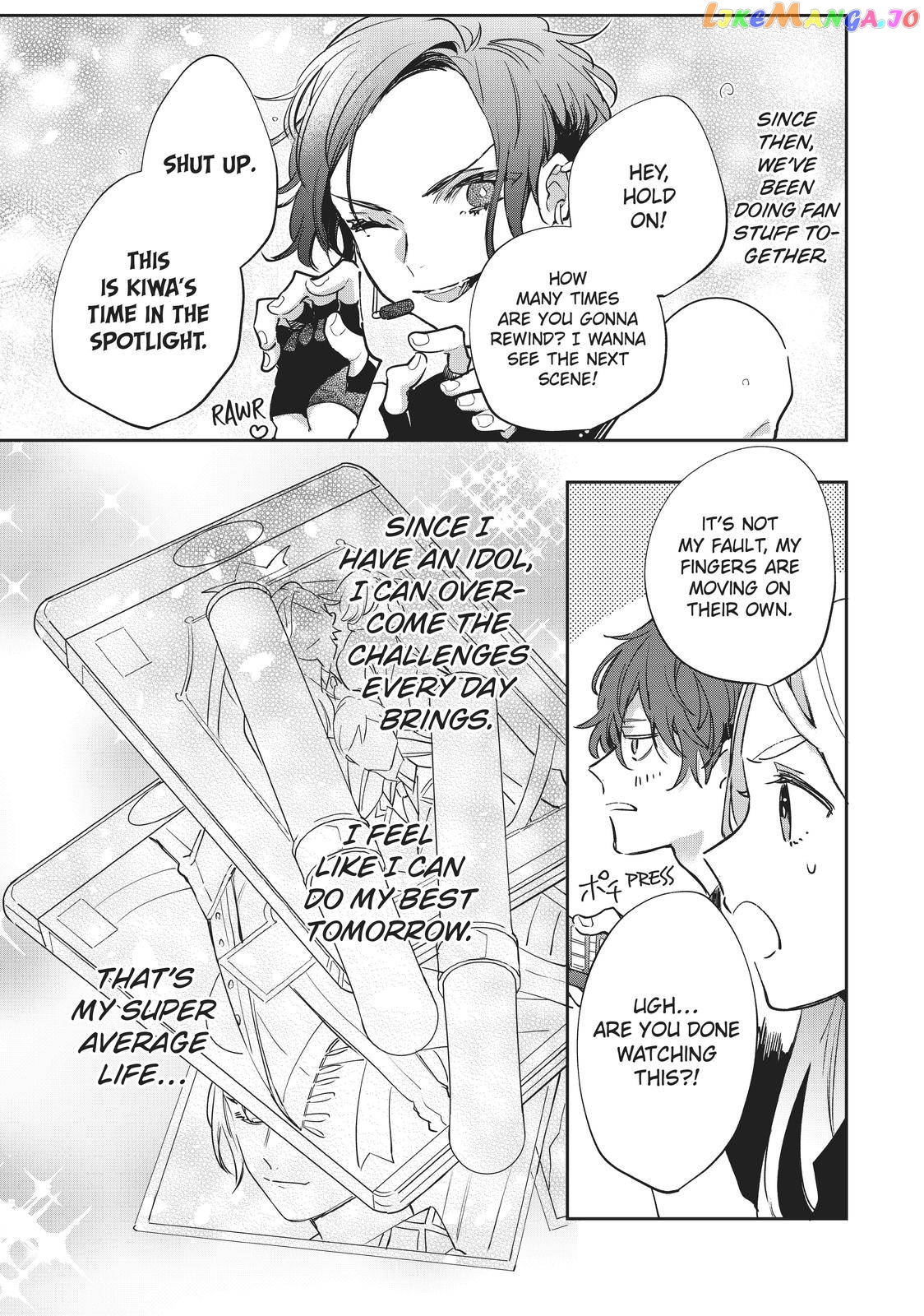 Having an Idol-Loving Boyfriend is the Best chapter 1 - page 14
