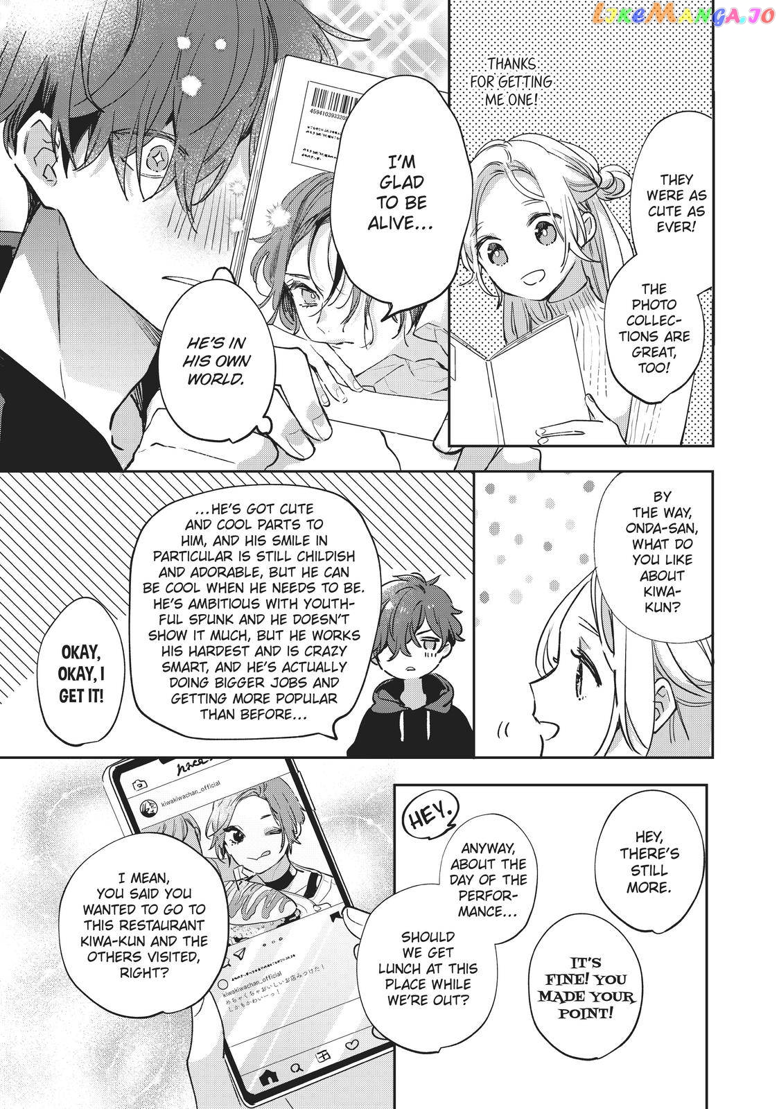 Having an Idol-Loving Boyfriend is the Best chapter 1 - page 18