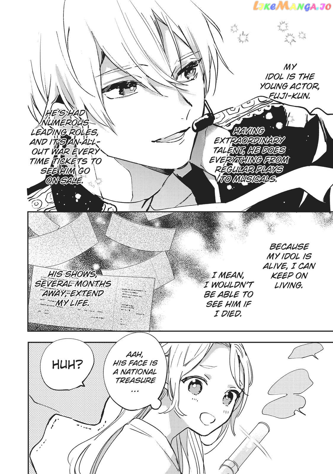 Having an Idol-Loving Boyfriend is the Best chapter 1 - page 9