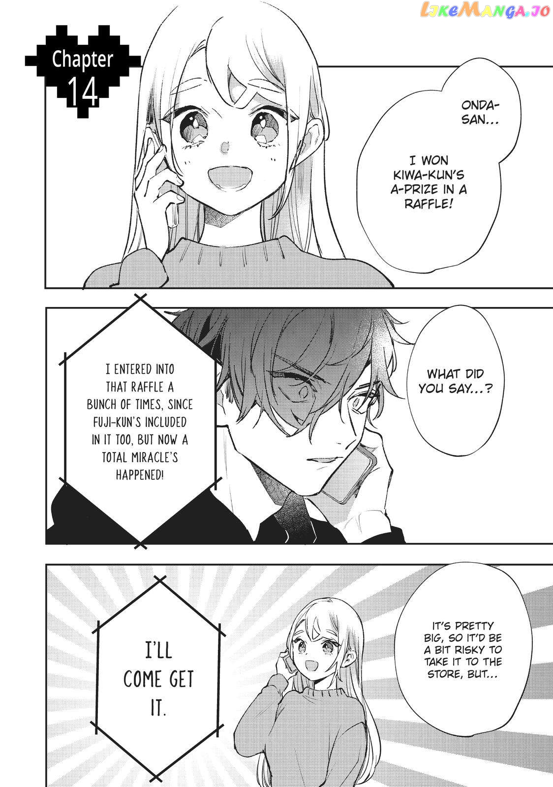 Having an Idol-Loving Boyfriend is the Best chapter 14 - page 1
