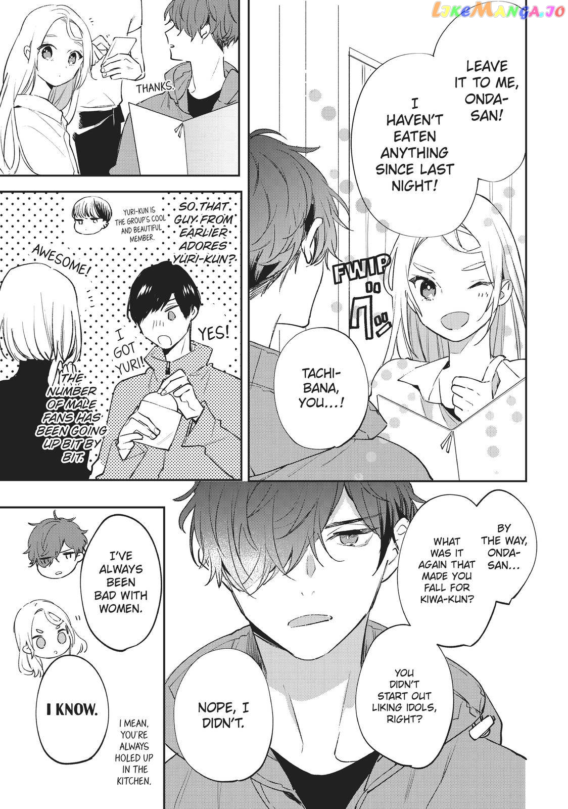 Having an Idol-Loving Boyfriend is the Best chapter 2 - page 6