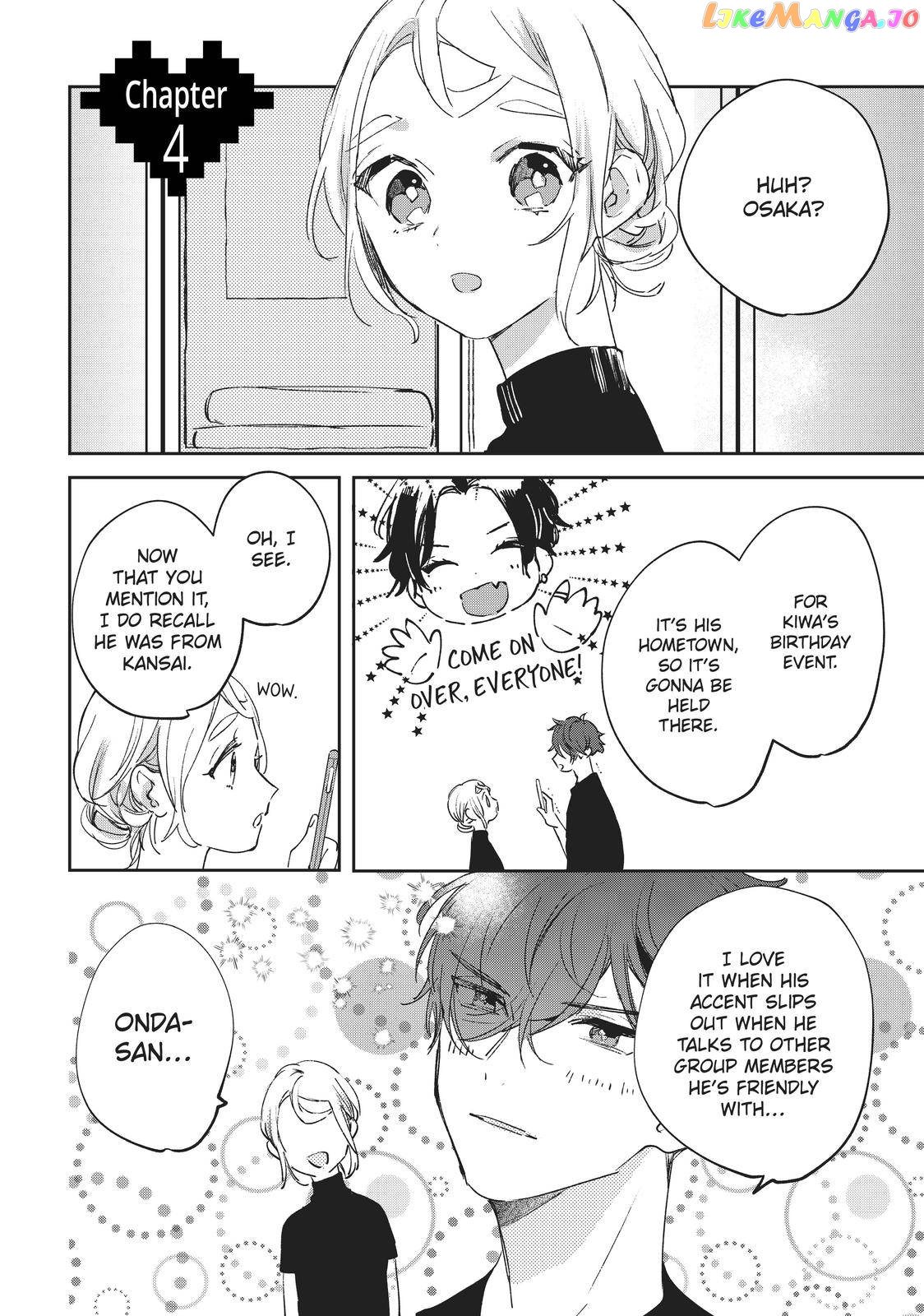 Having an Idol-Loving Boyfriend is the Best chapter 4 - page 1