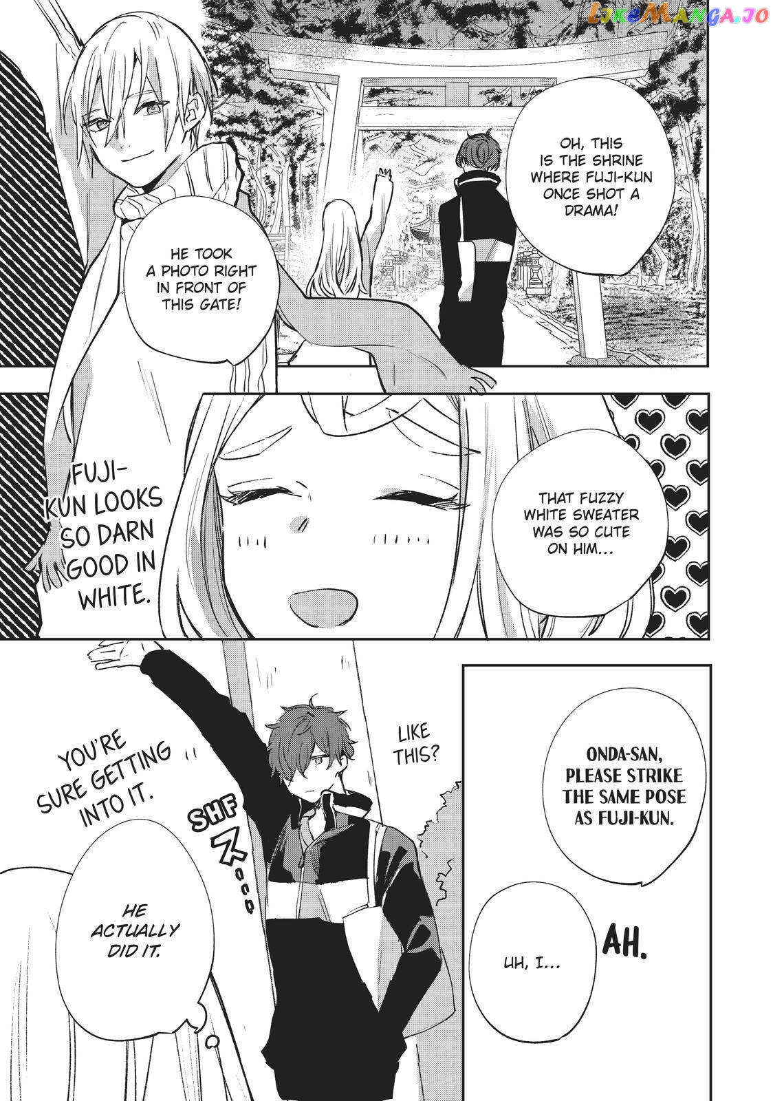Having an Idol-Loving Boyfriend is the Best chapter 5 - page 11