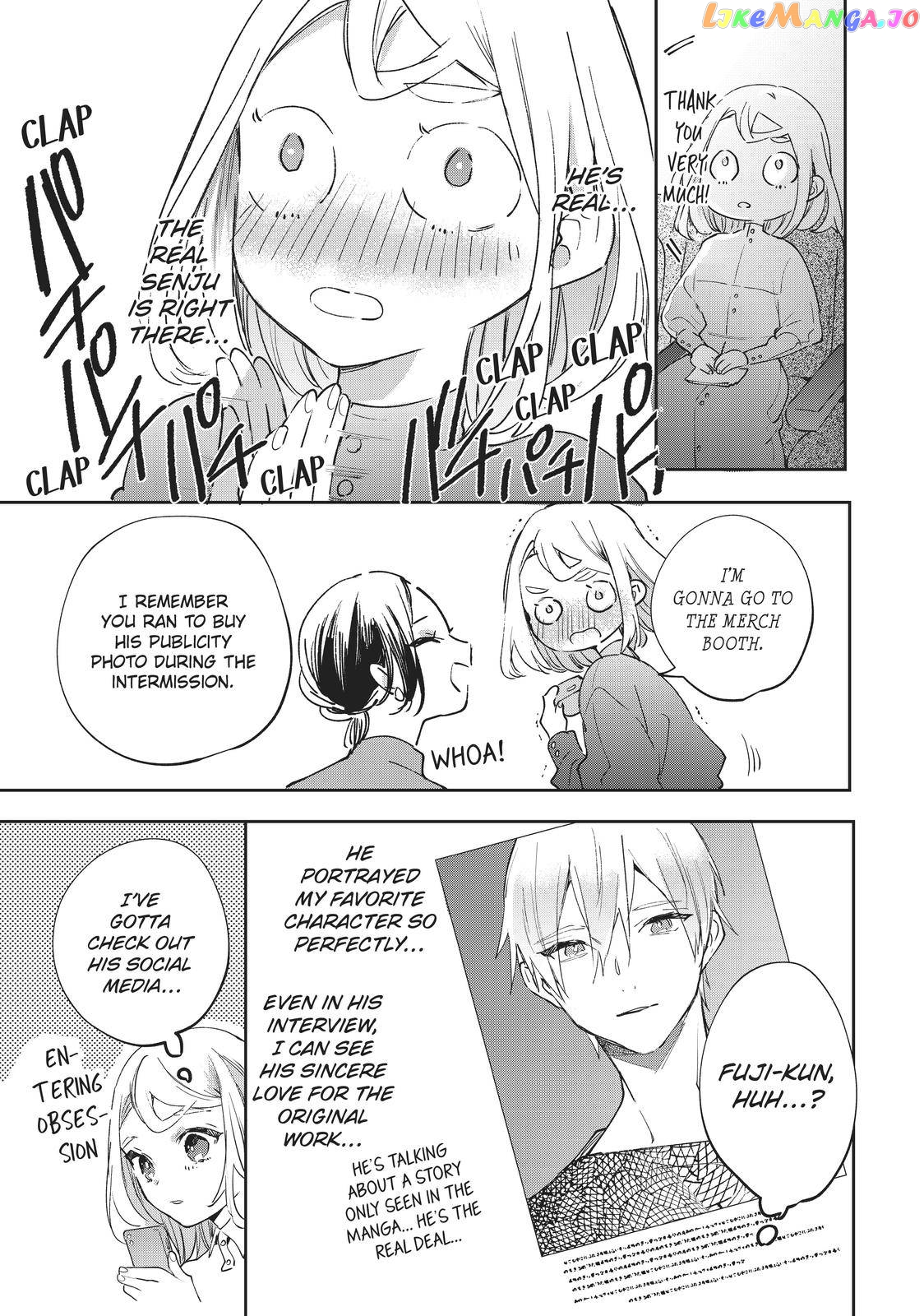 Having an Idol-Loving Boyfriend is the Best chapter 6 - page 4