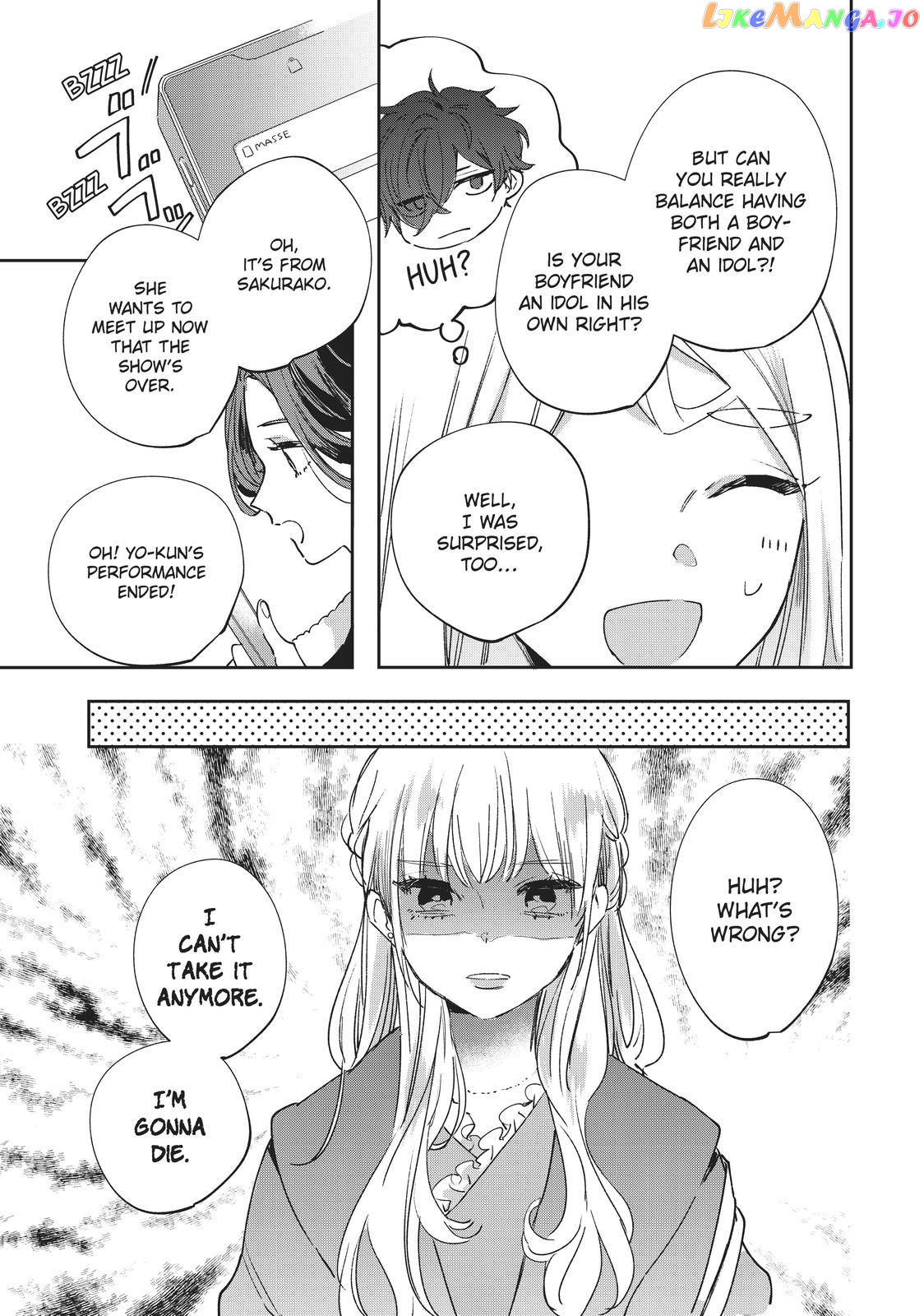 Having an Idol-Loving Boyfriend is the Best chapter 6 - page 8