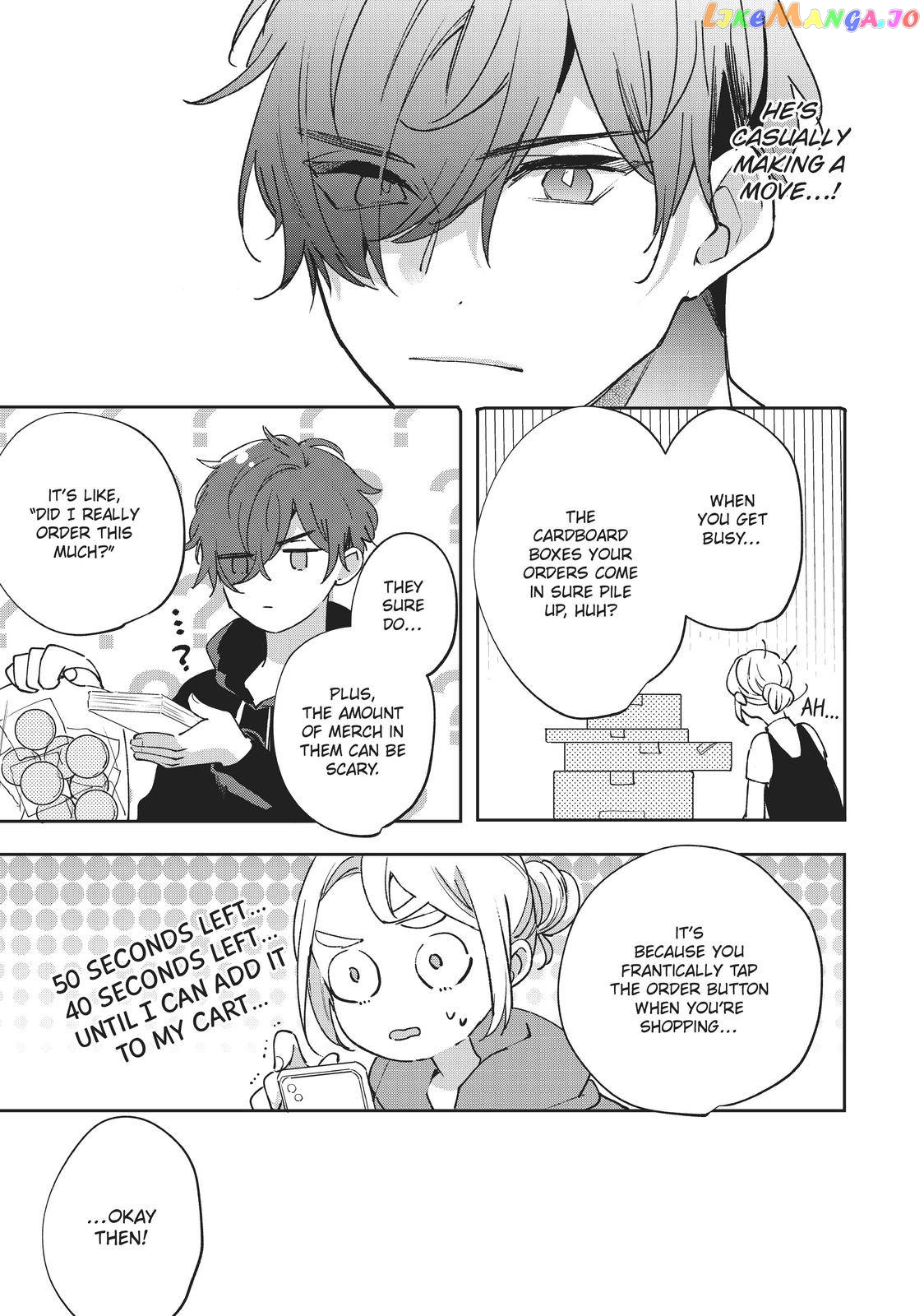 Having an Idol-Loving Boyfriend is the Best chapter 8 - page 12