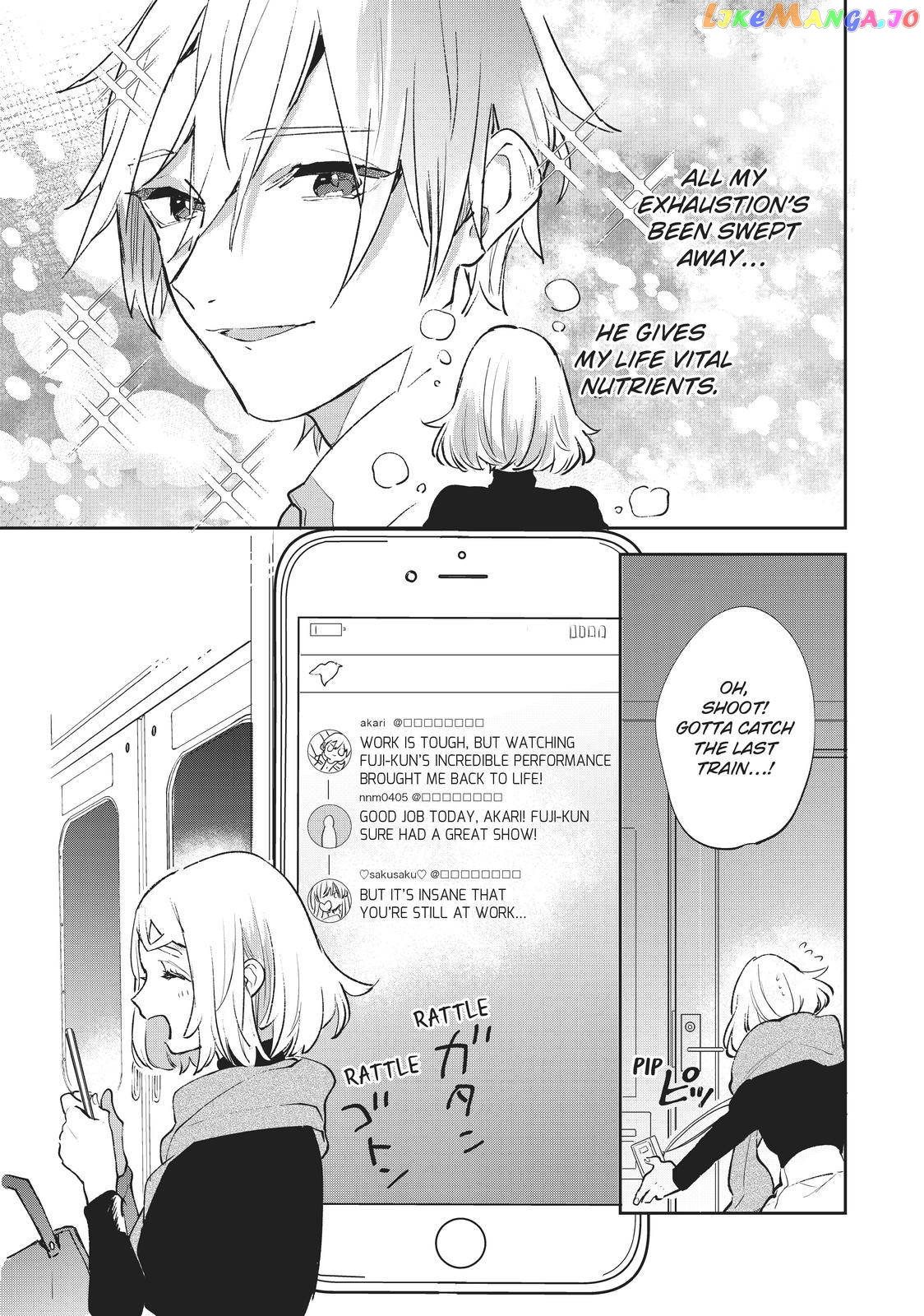 Having an Idol-Loving Boyfriend is the Best chapter 11 - page 6