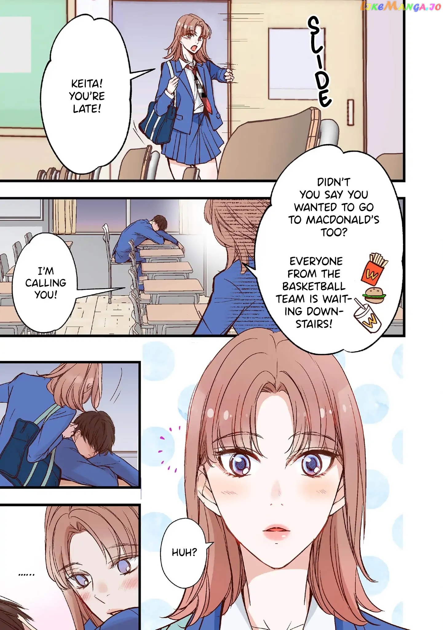 We kissed even though we are just friends Chapter 1 - page 5