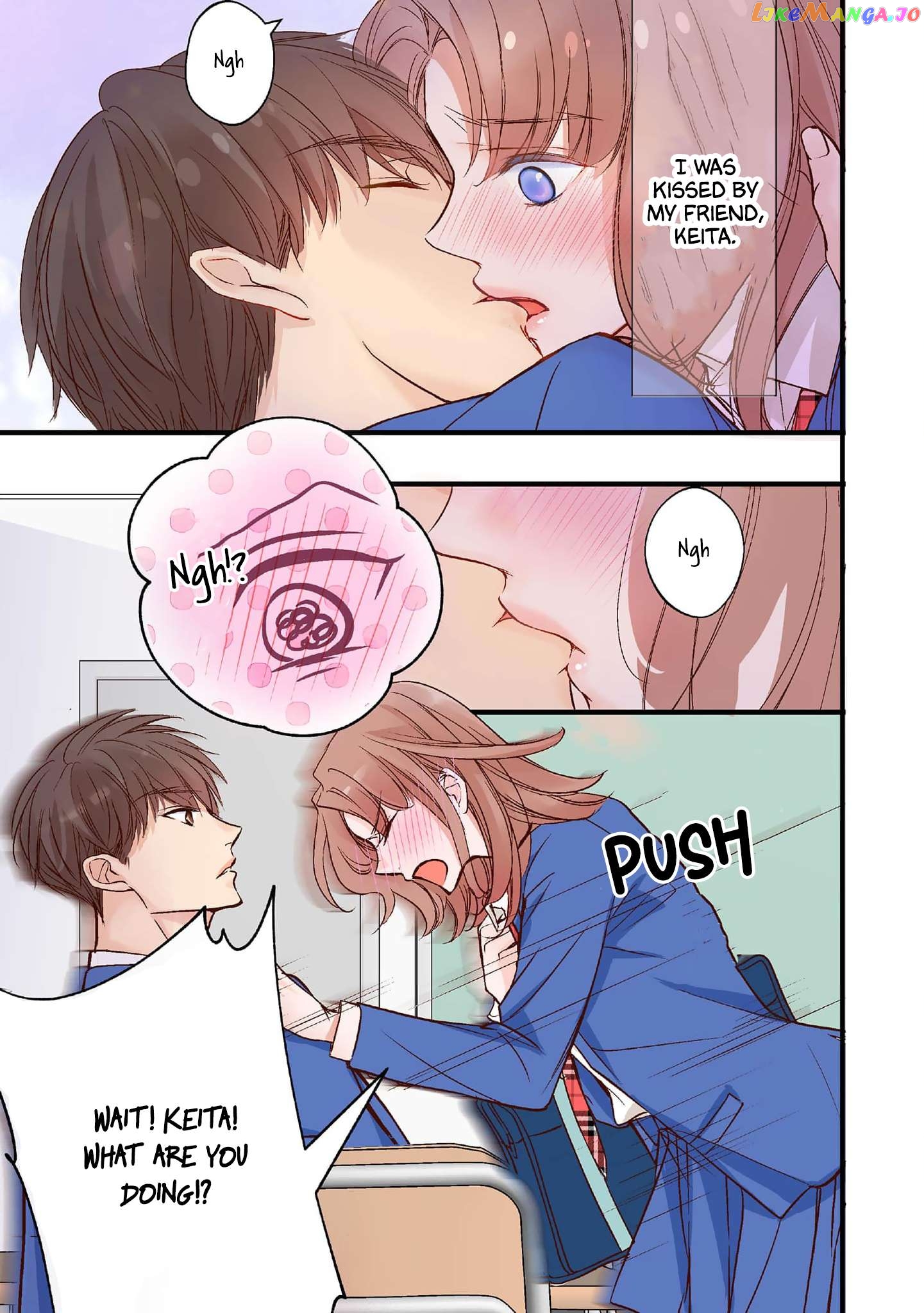 We kissed even though we are just friends Chapter 2 - page 3