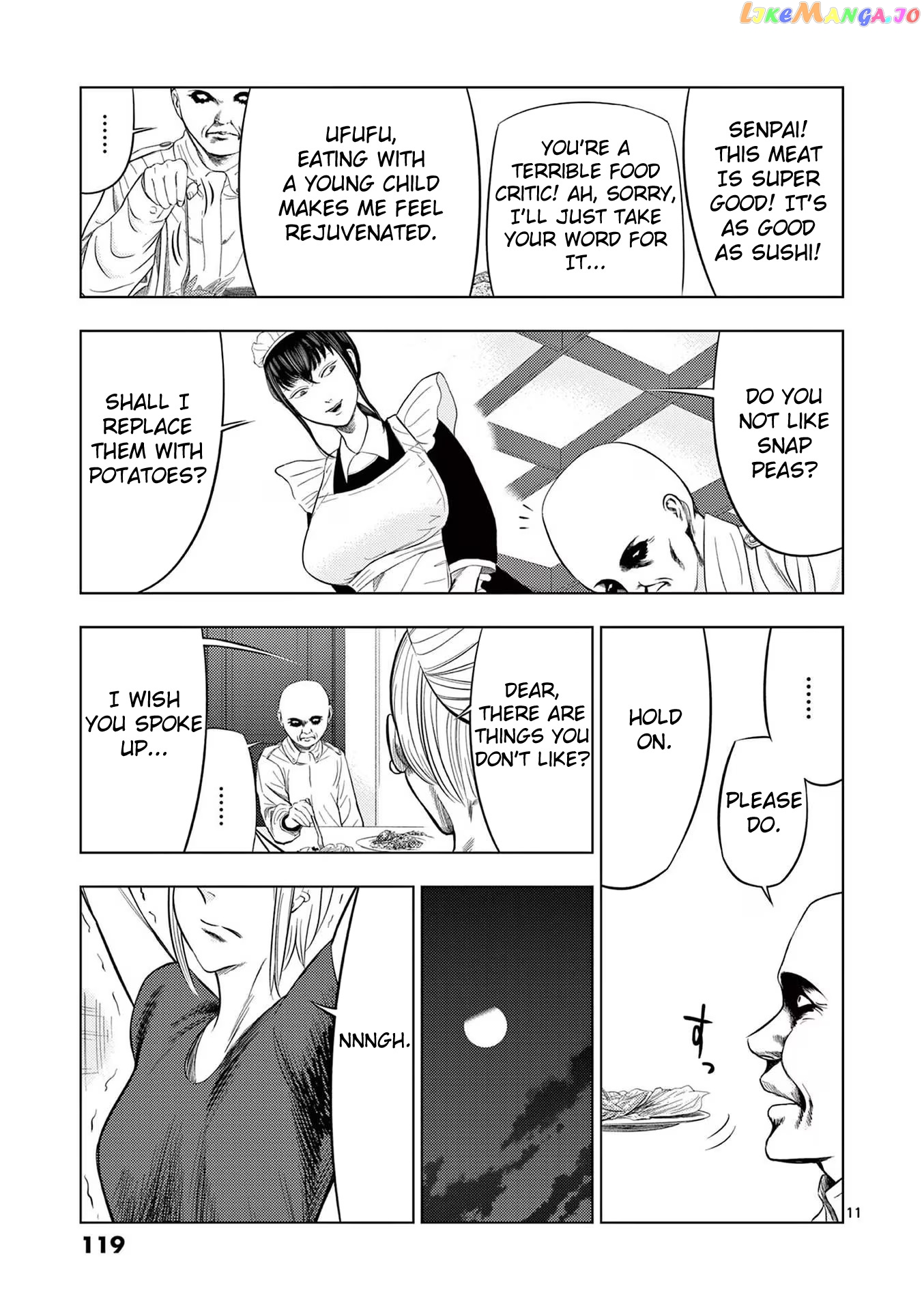 Ura Baito: Toubou Kinshi chapter 43 - page 11