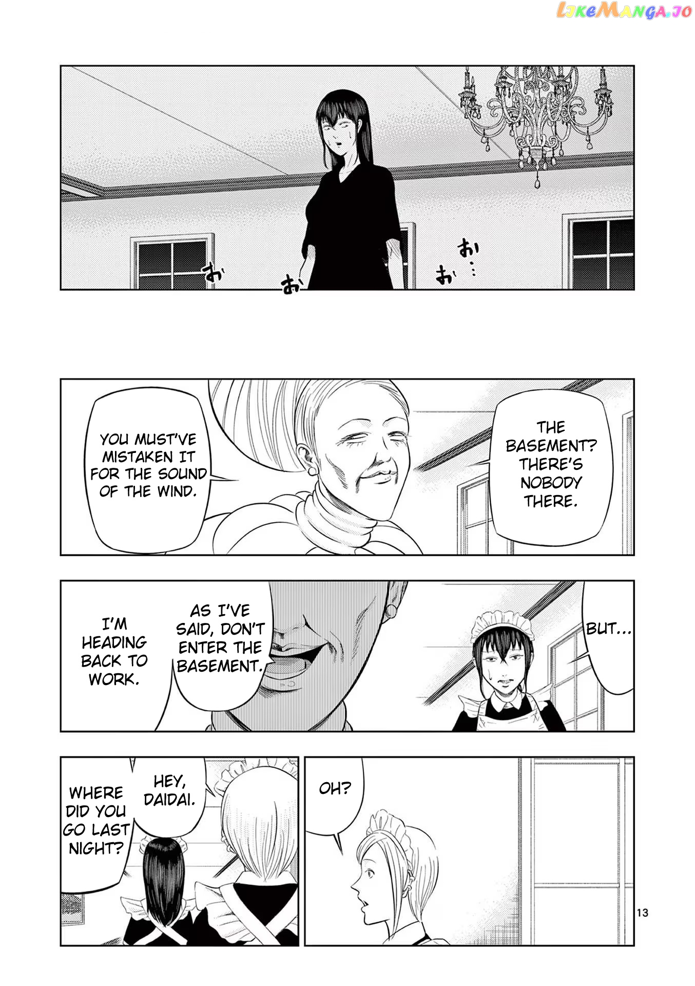 Ura Baito: Toubou Kinshi chapter 43 - page 13