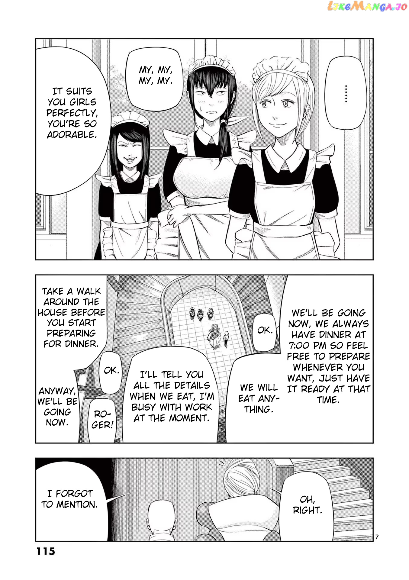 Ura Baito: Toubou Kinshi chapter 43 - page 7