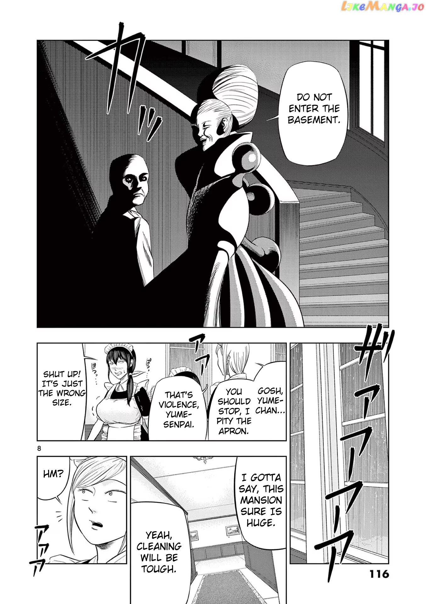 Ura Baito: Toubou Kinshi chapter 43 - page 8