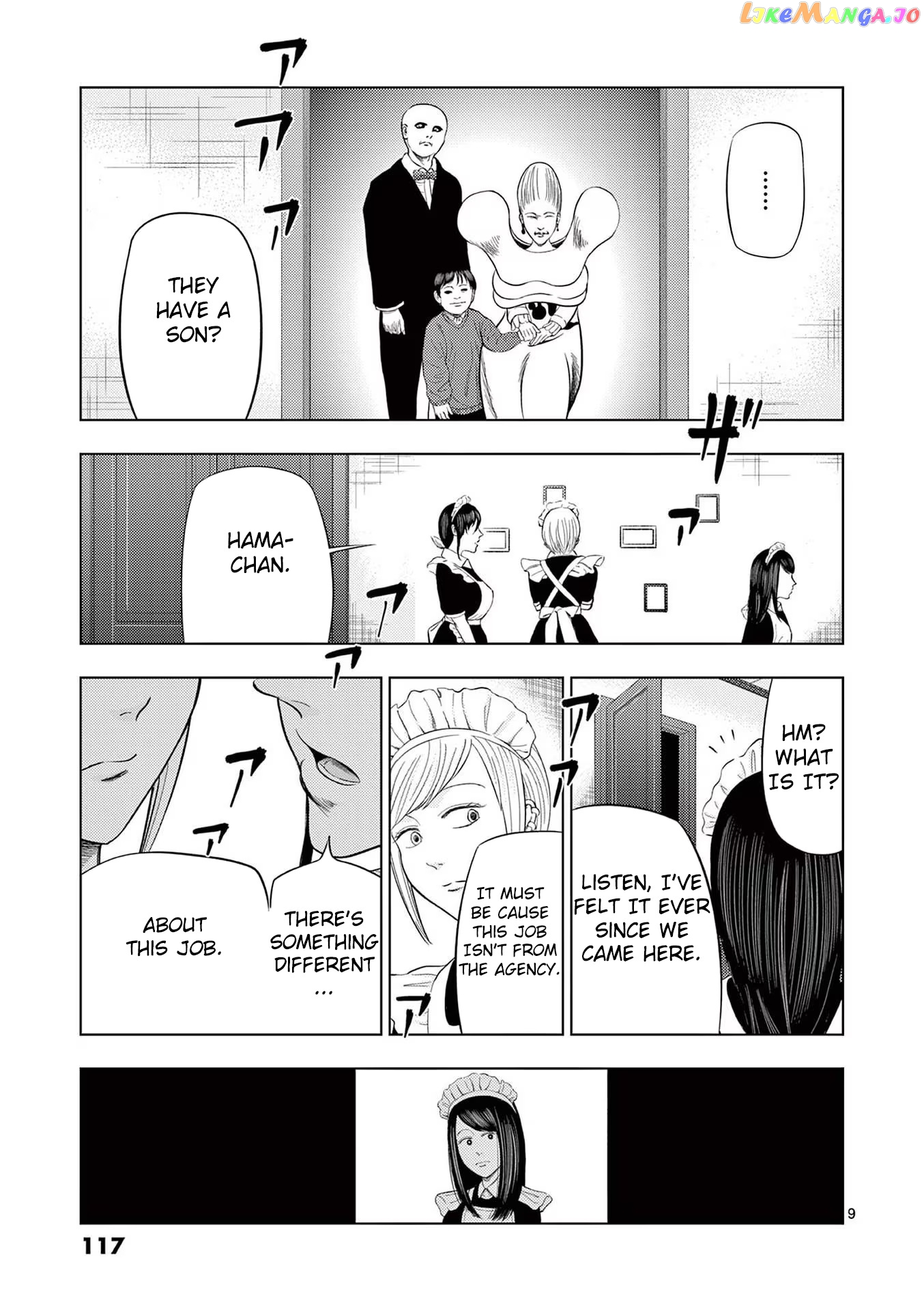 Ura Baito: Toubou Kinshi chapter 43 - page 9