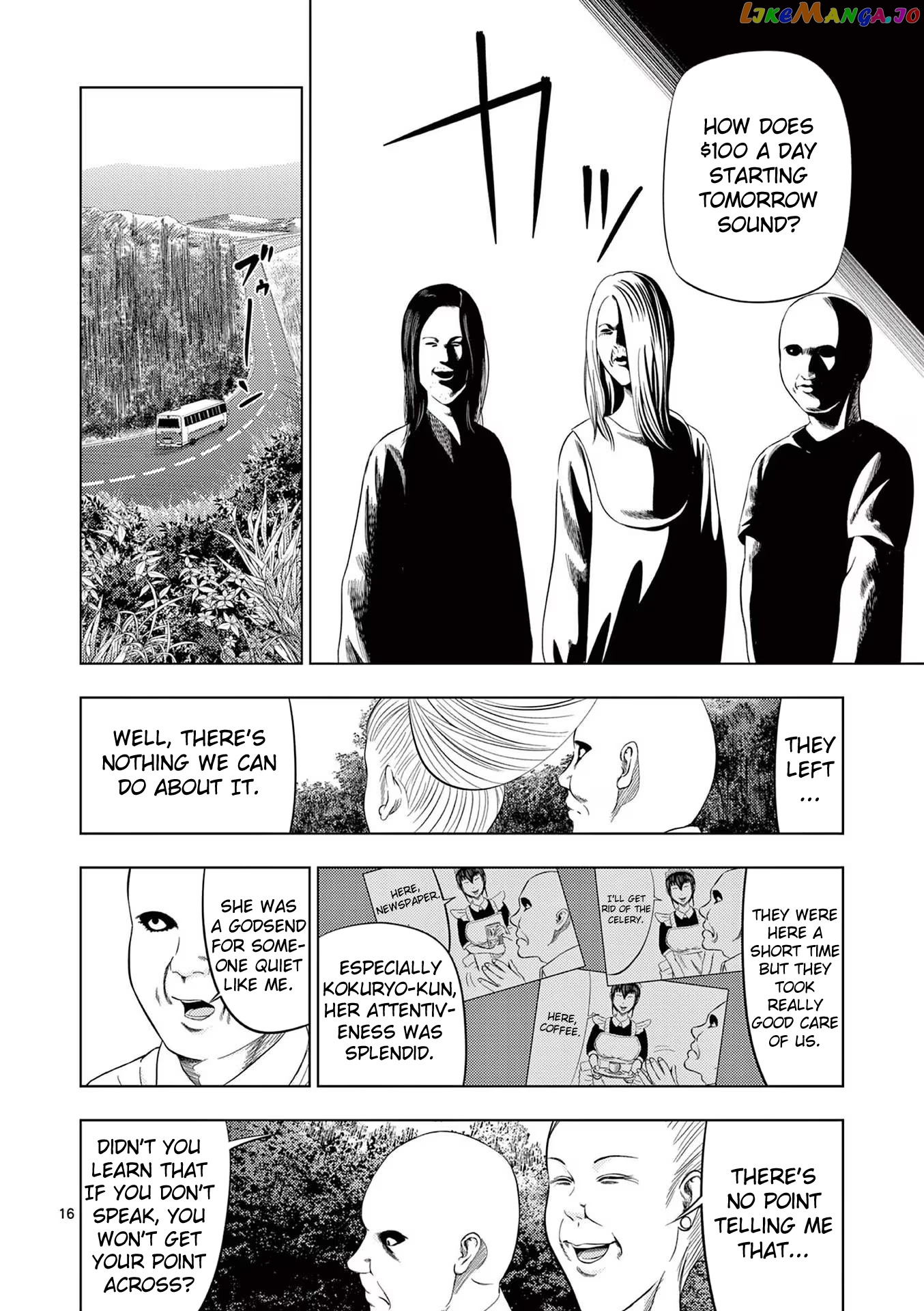 Ura Baito: Toubou Kinshi chapter 44 - page 16