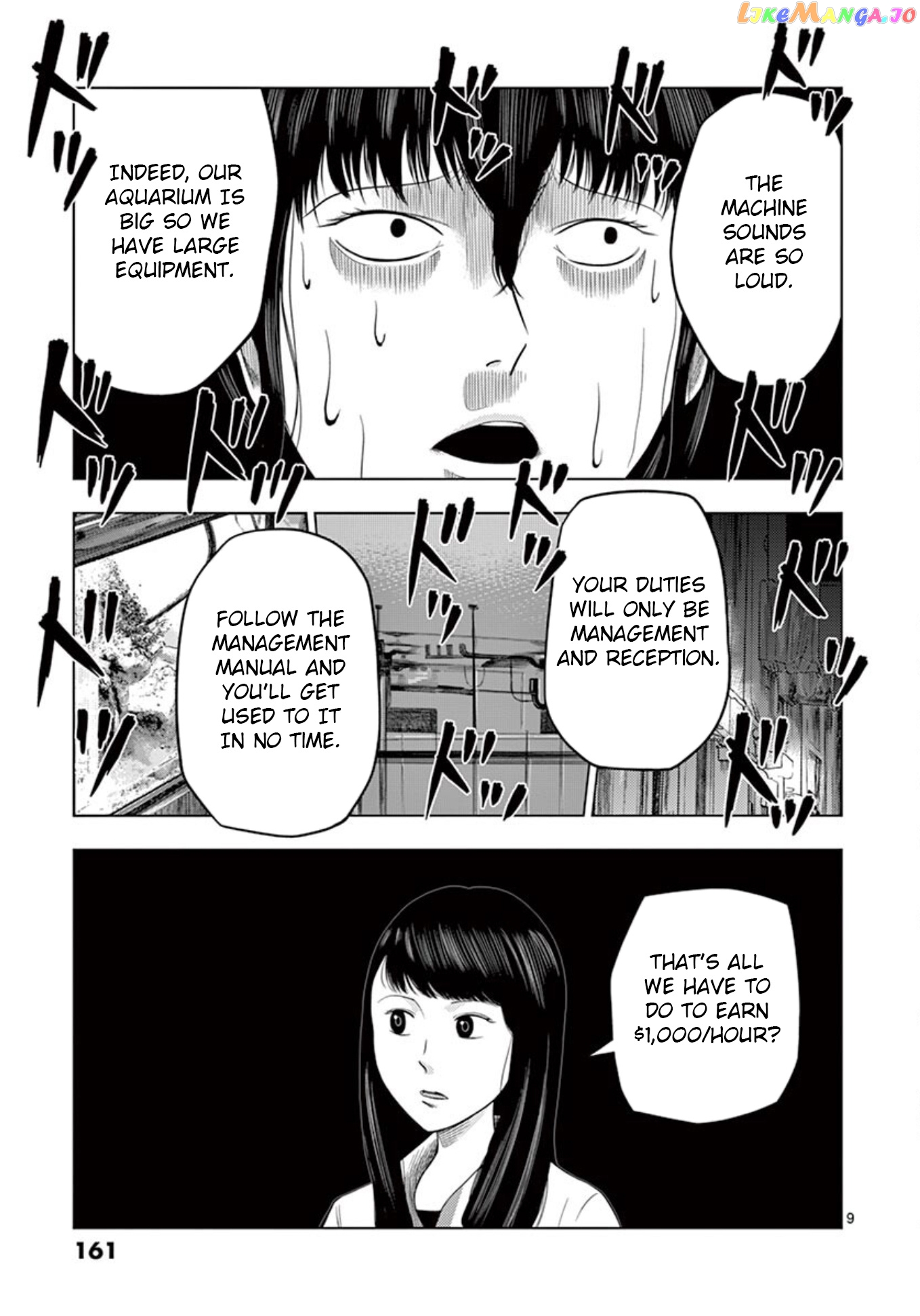Ura Baito: Toubou Kinshi chapter 22 - page 9
