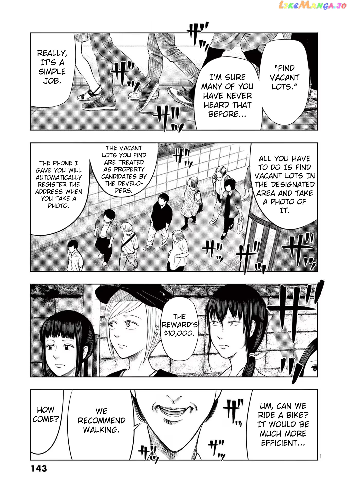 Ura Baito: Toubou Kinshi chapter 45 - page 1