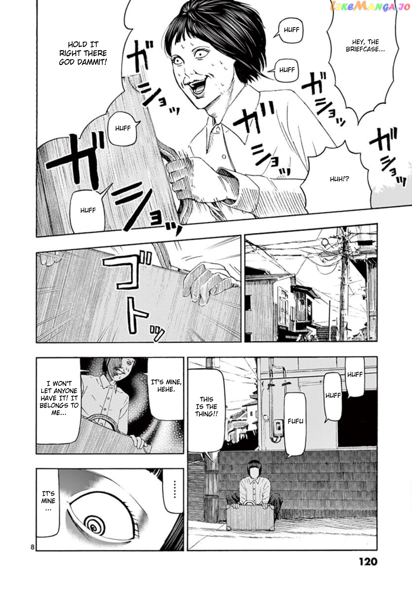 Ura Baito: Toubou Kinshi chapter 7 - page 8