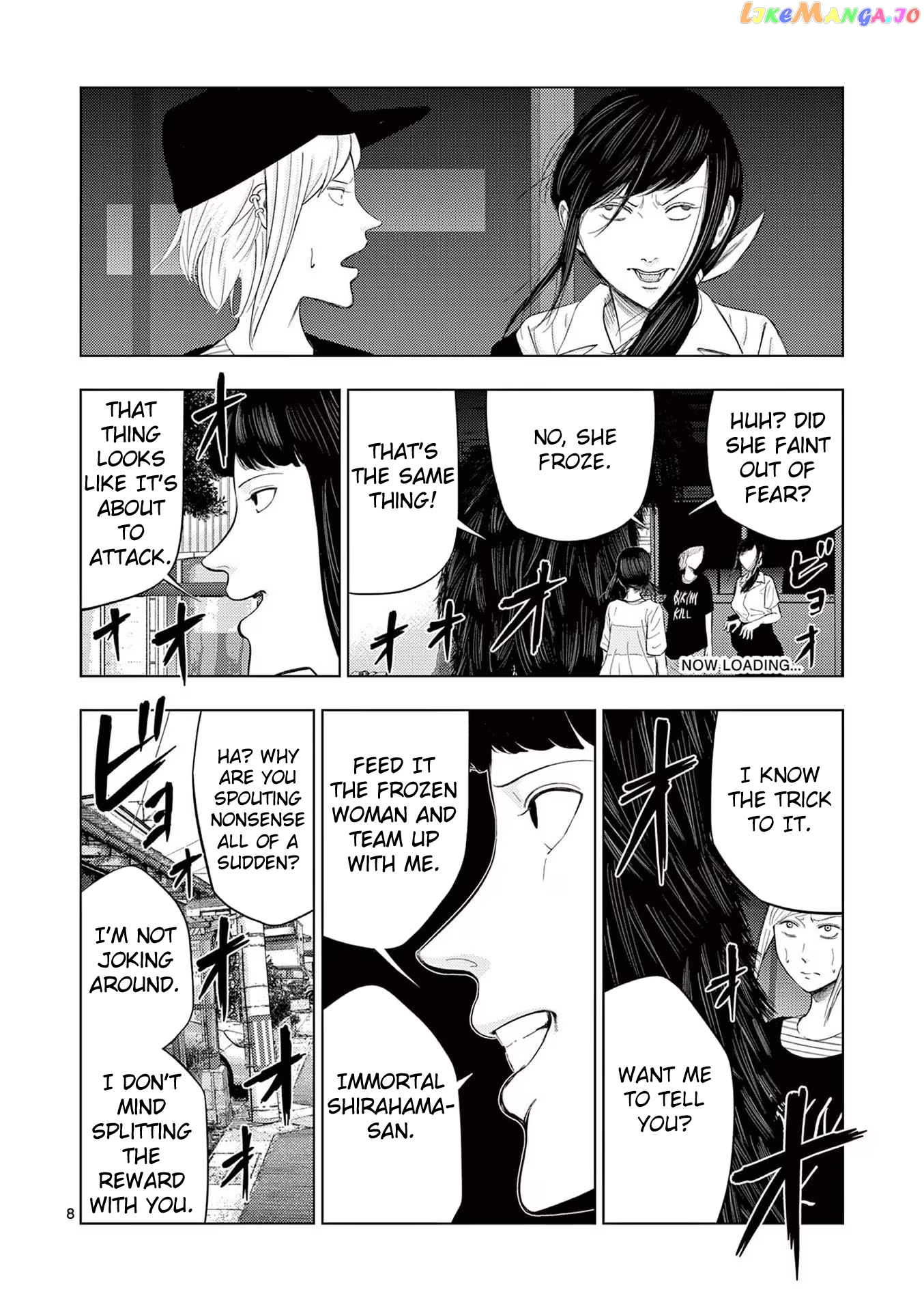 Ura Baito: Toubou Kinshi chapter 47 - page 8