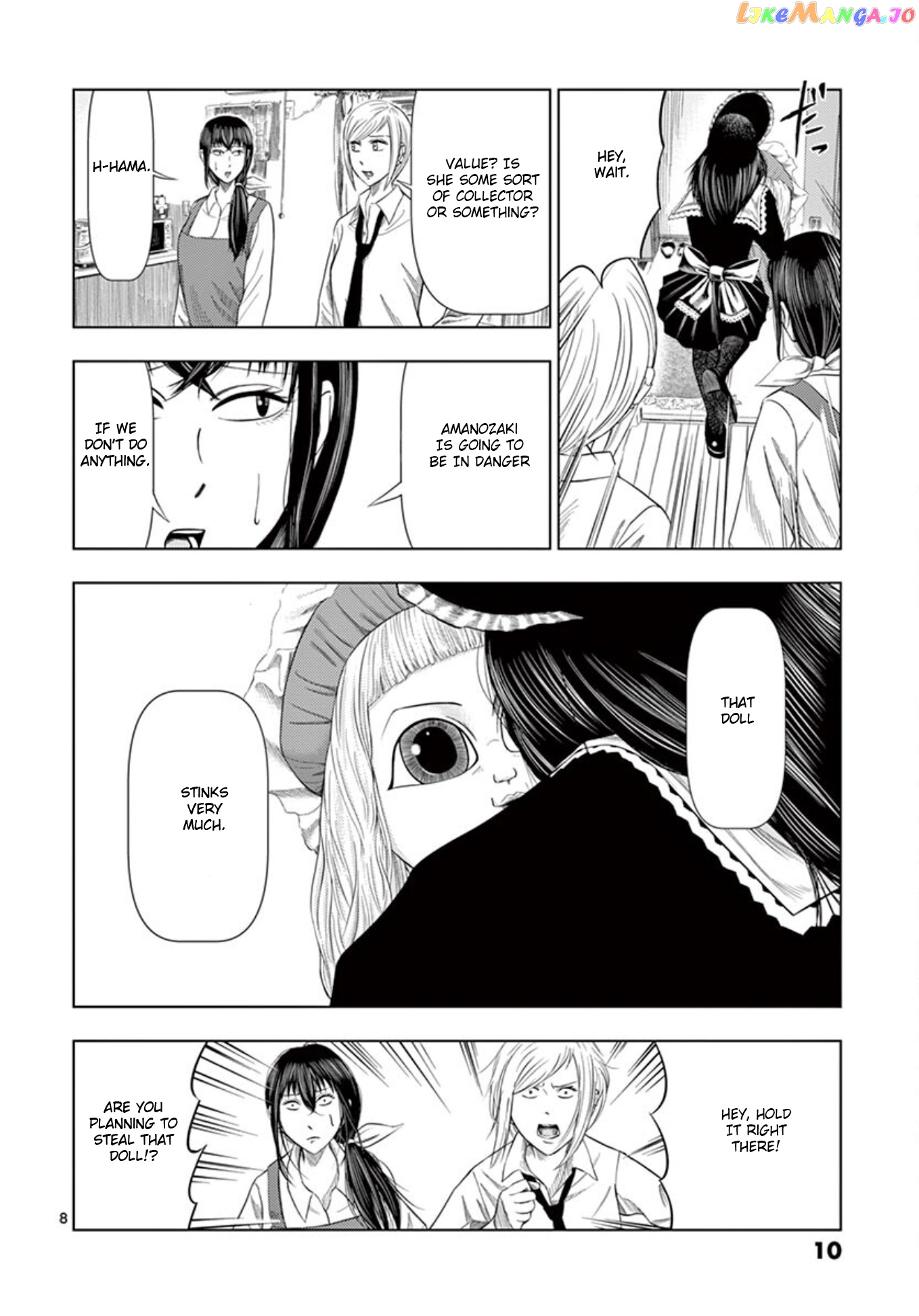 Ura Baito: Toubou Kinshi chapter 13 - page 8