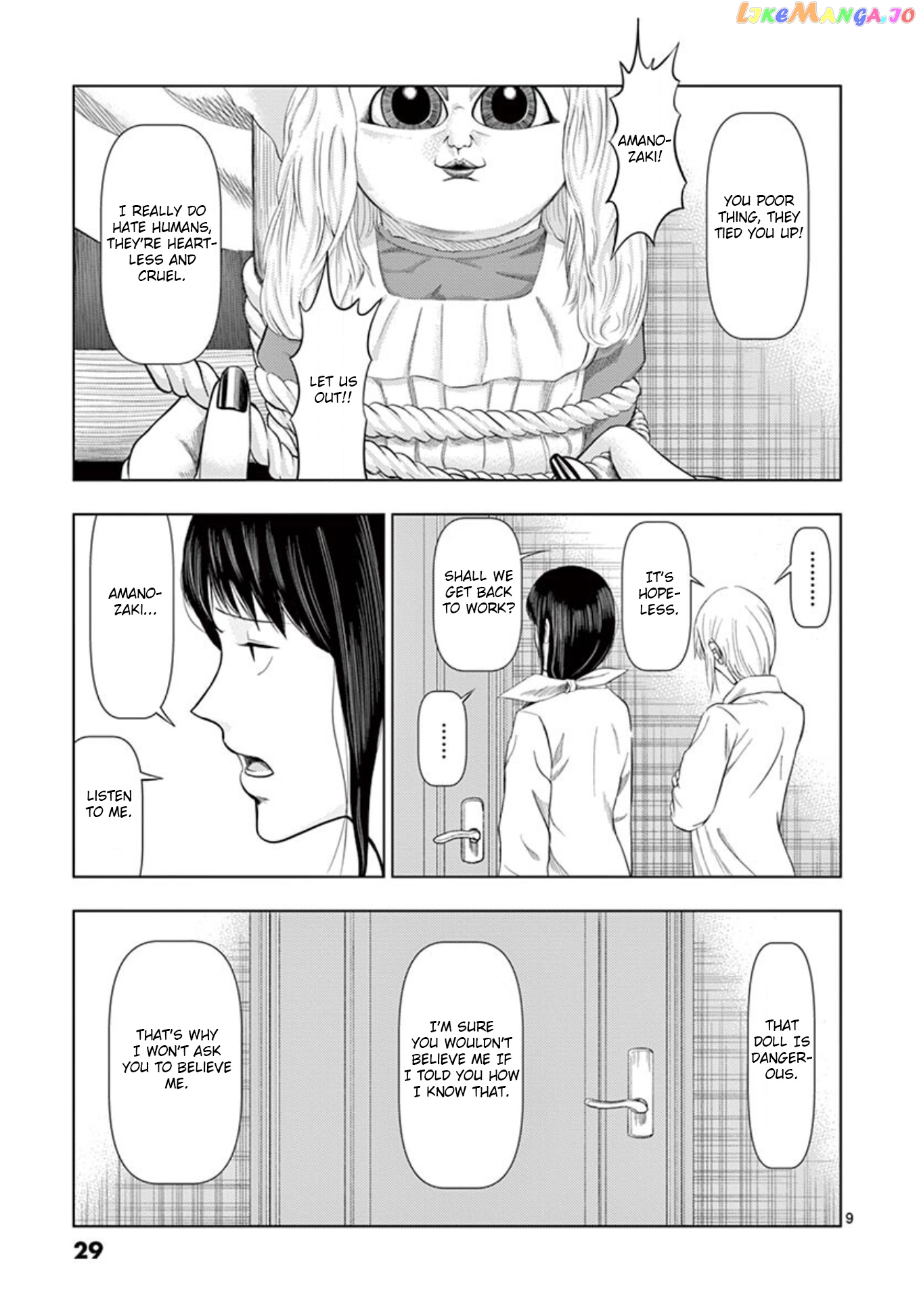 Ura Baito: Toubou Kinshi chapter 14 - page 9