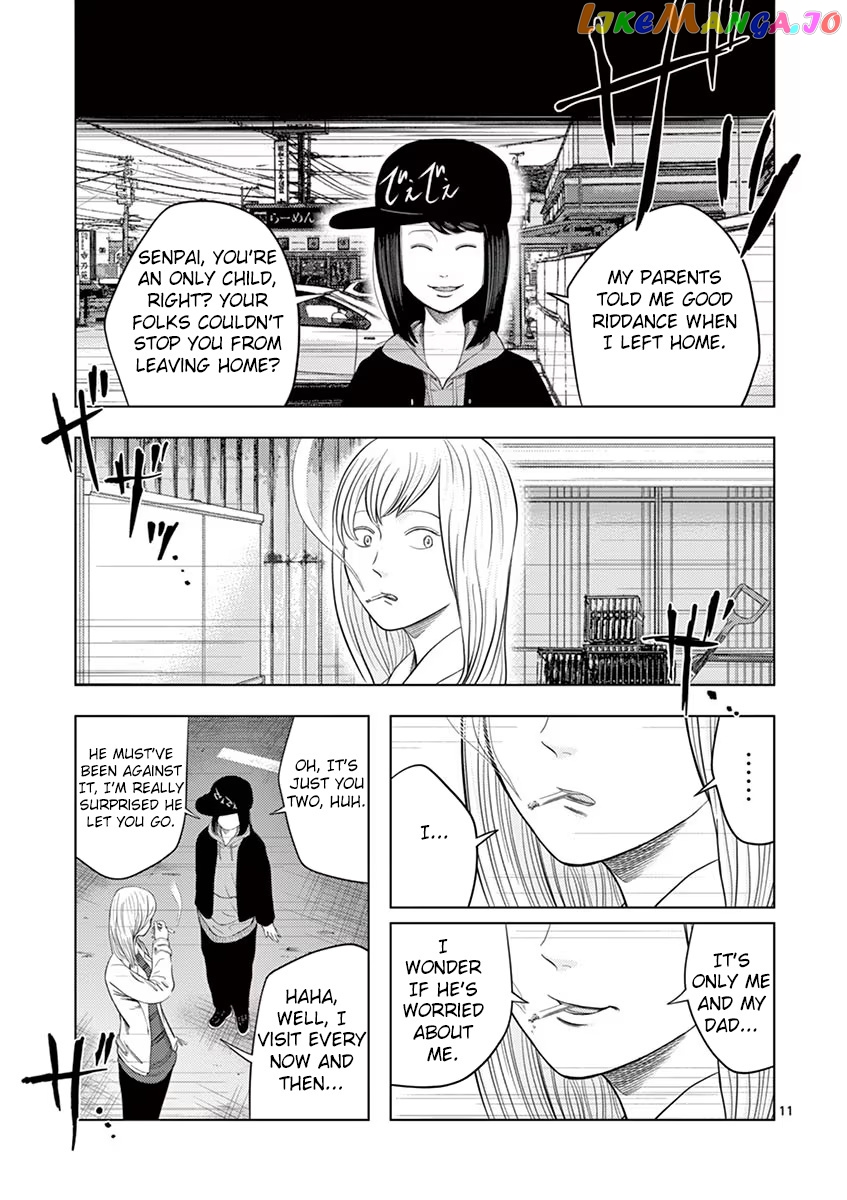 Ura Baito: Toubou Kinshi chapter 35 - page 11