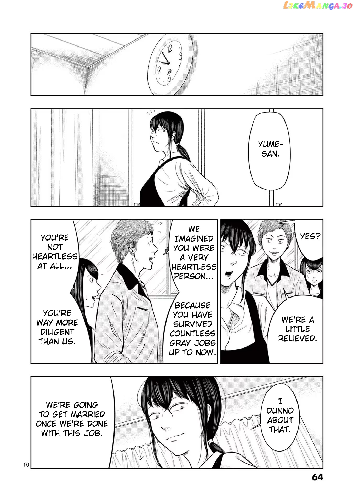 Ura Baito: Toubou Kinshi chapter 40 - page 10