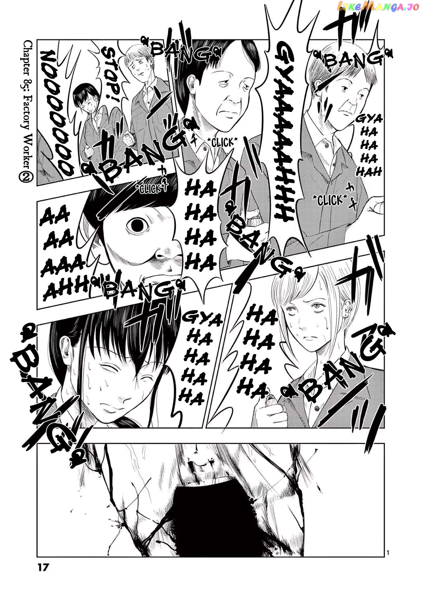 Ura Baito: Toubou Kinshi Chapter 85 - page 1