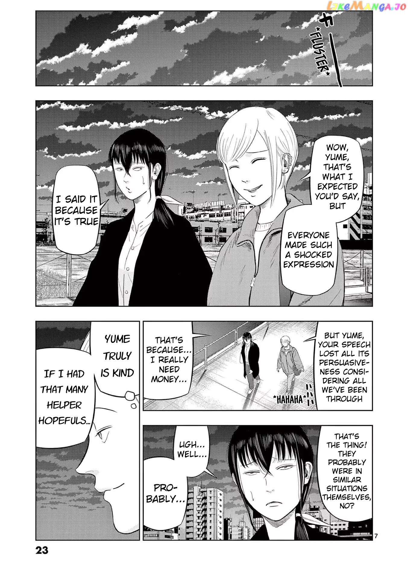 Ura Baito: Toubou Kinshi Chapter 85 - page 7