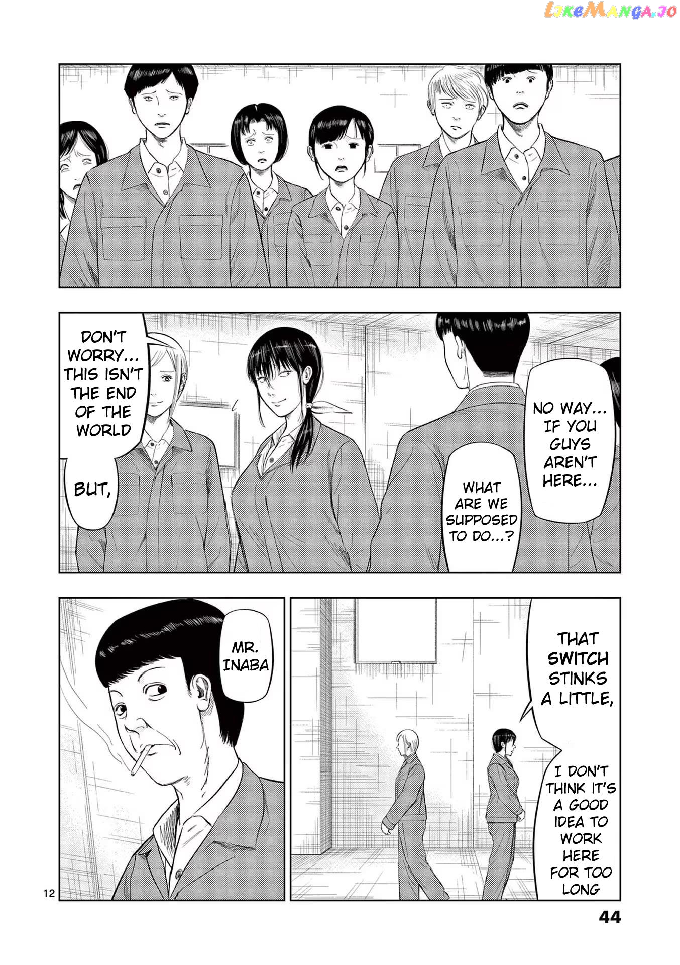 Ura Baito: Toubou Kinshi Chapter 86 - page 12