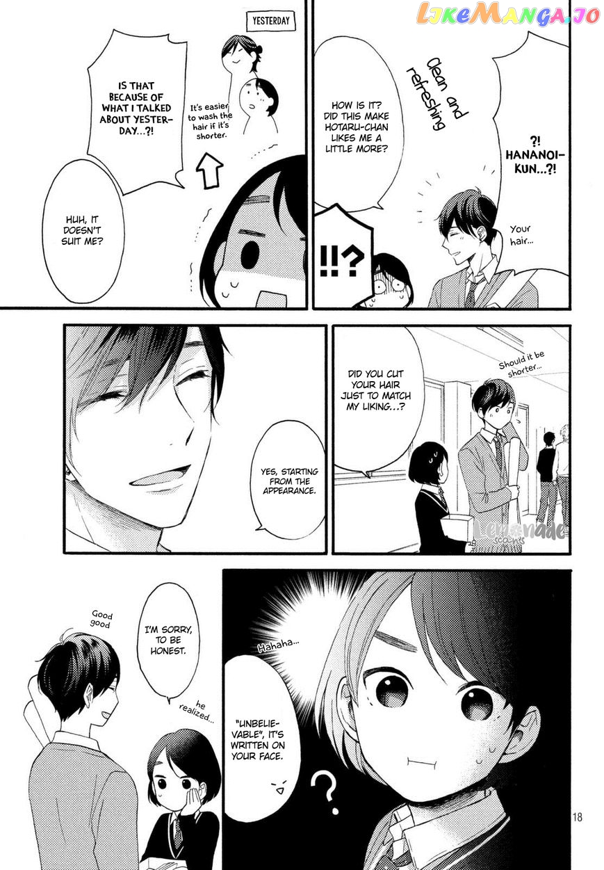 Hananoi-Kun To Koi No Yamai chapter 1 - page 18