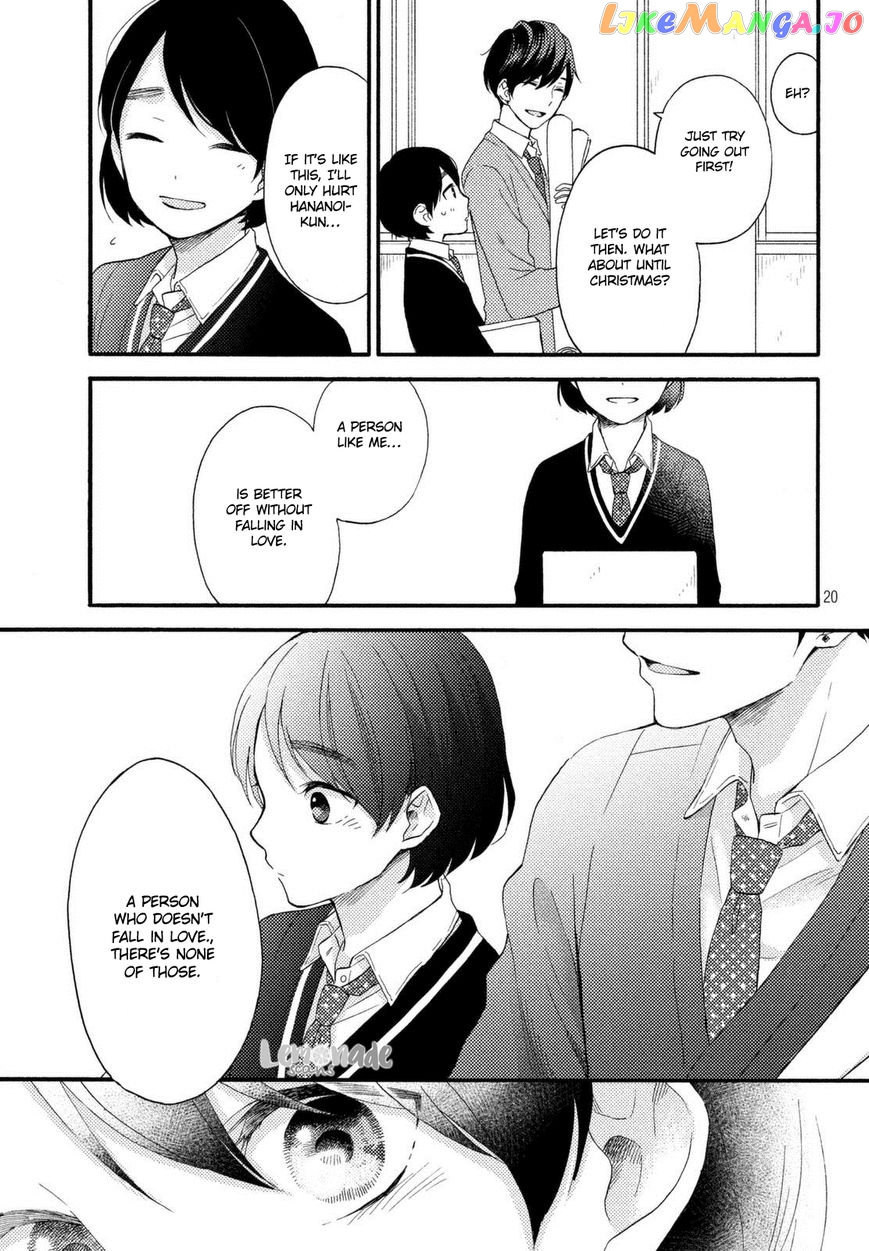 Hananoi-Kun To Koi No Yamai chapter 1 - page 20