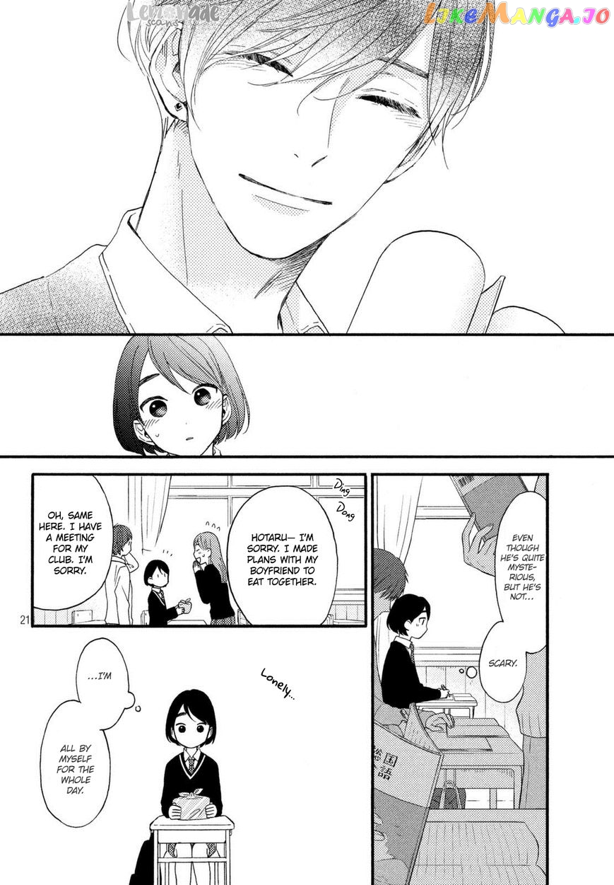 Hananoi-Kun To Koi No Yamai chapter 1 - page 21
