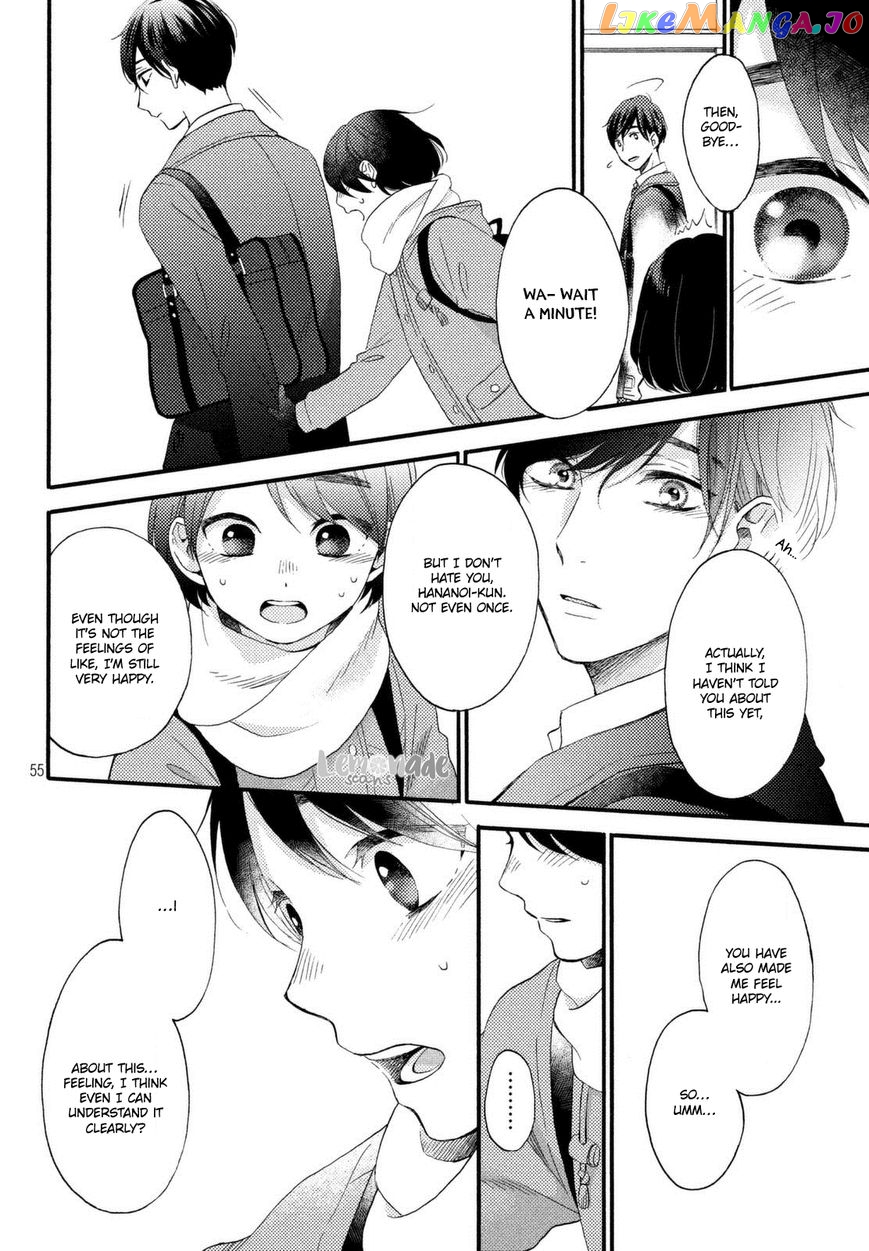Hananoi-Kun To Koi No Yamai chapter 1 - page 54