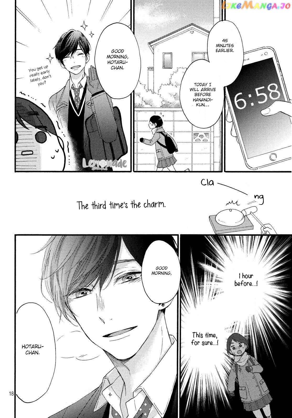 Hananoi-Kun To Koi No Yamai chapter 2 - page 19