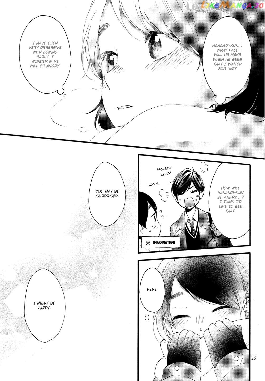 Hananoi-Kun To Koi No Yamai chapter 2 - page 24