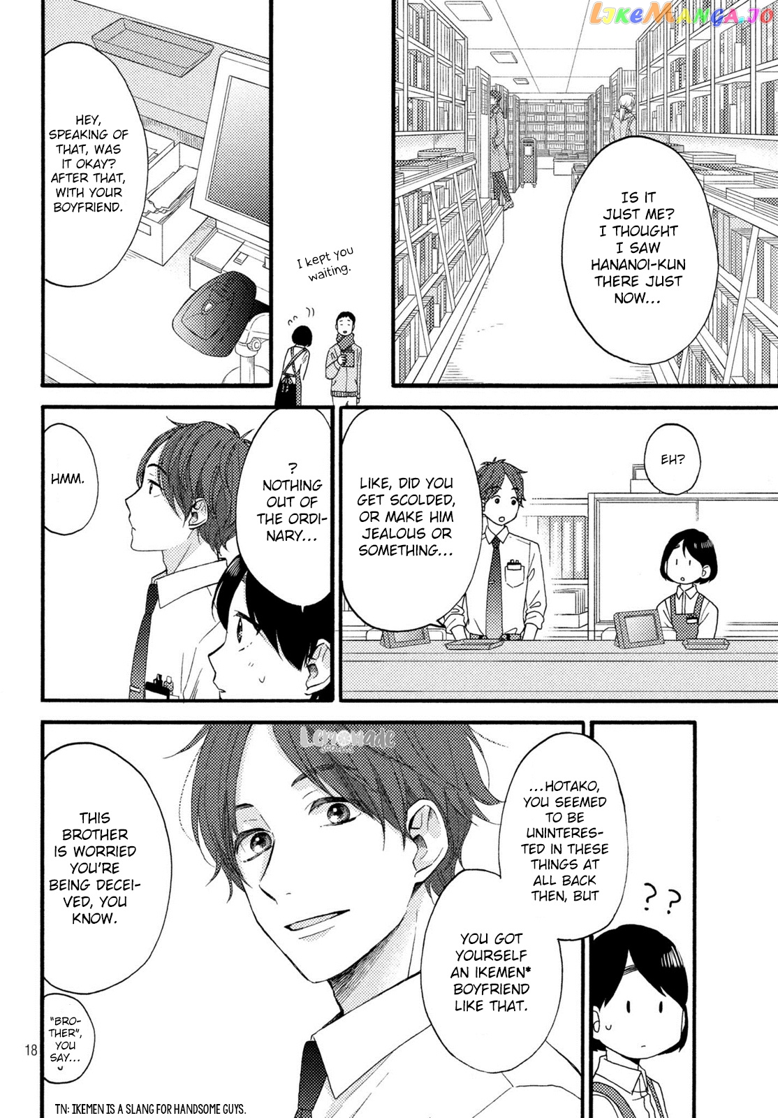 Hananoi-Kun To Koi No Yamai chapter 10 - page 19