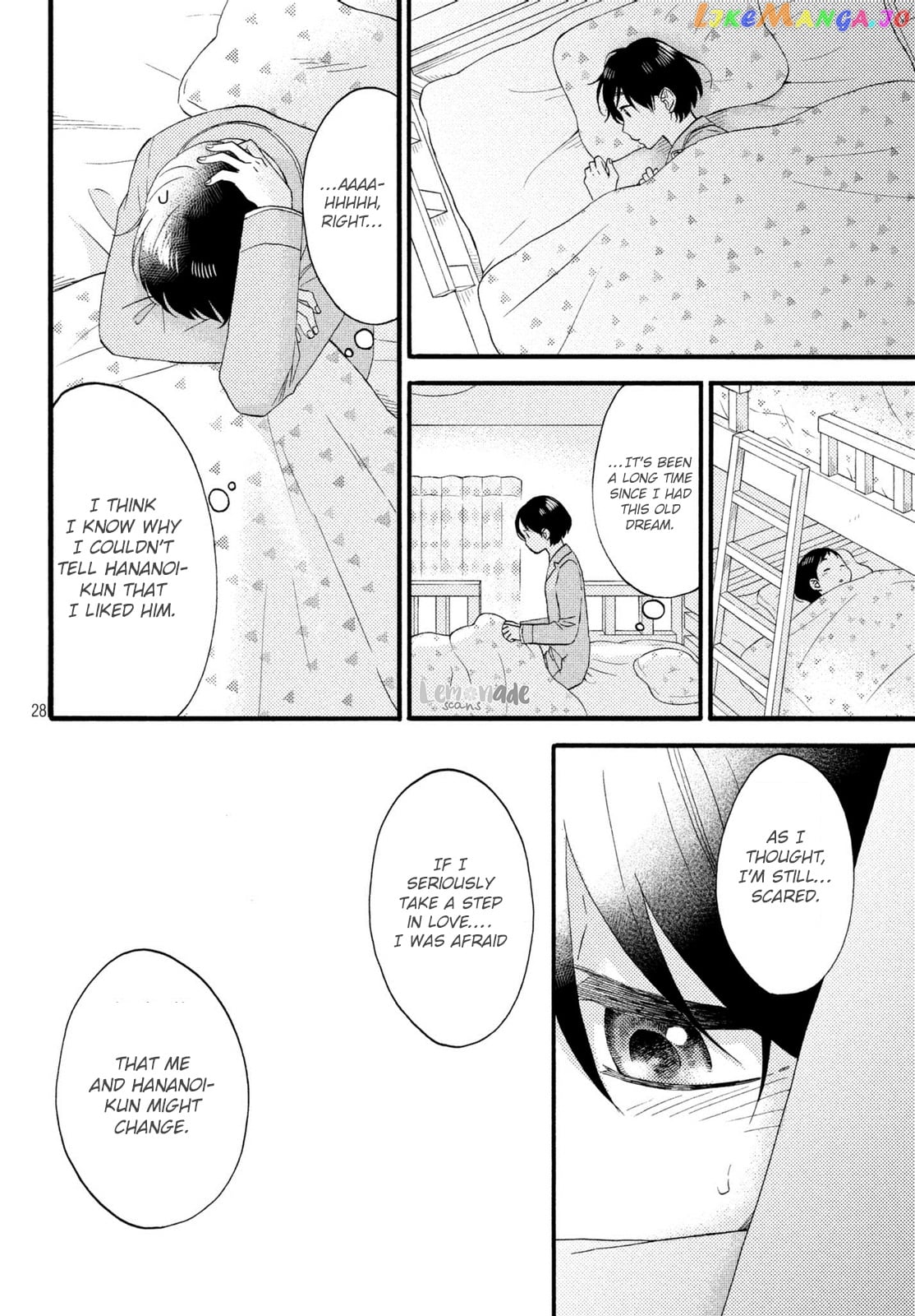 Hananoi-Kun To Koi No Yamai chapter 10 - page 29