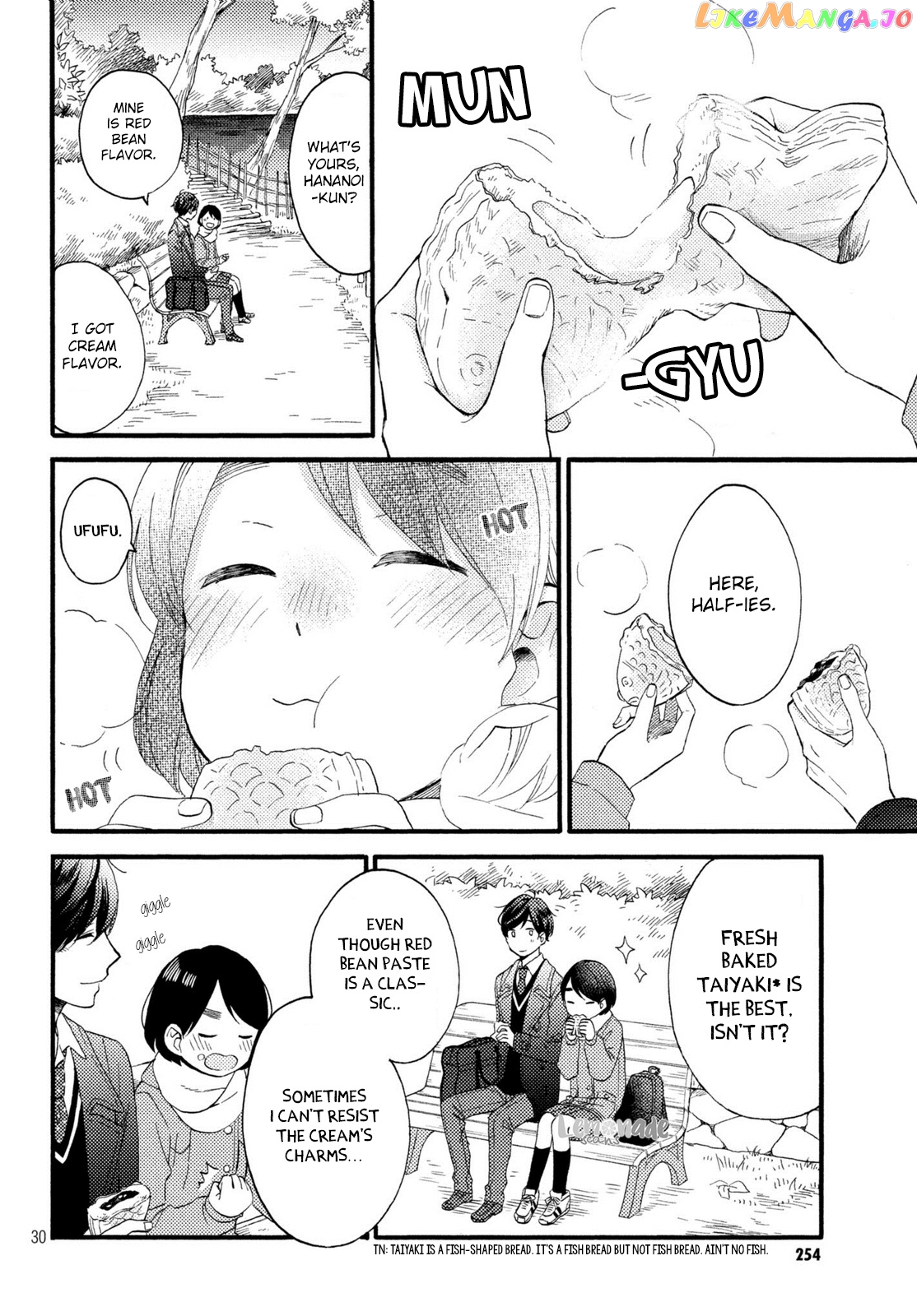 Hananoi-Kun To Koi No Yamai chapter 10 - page 31