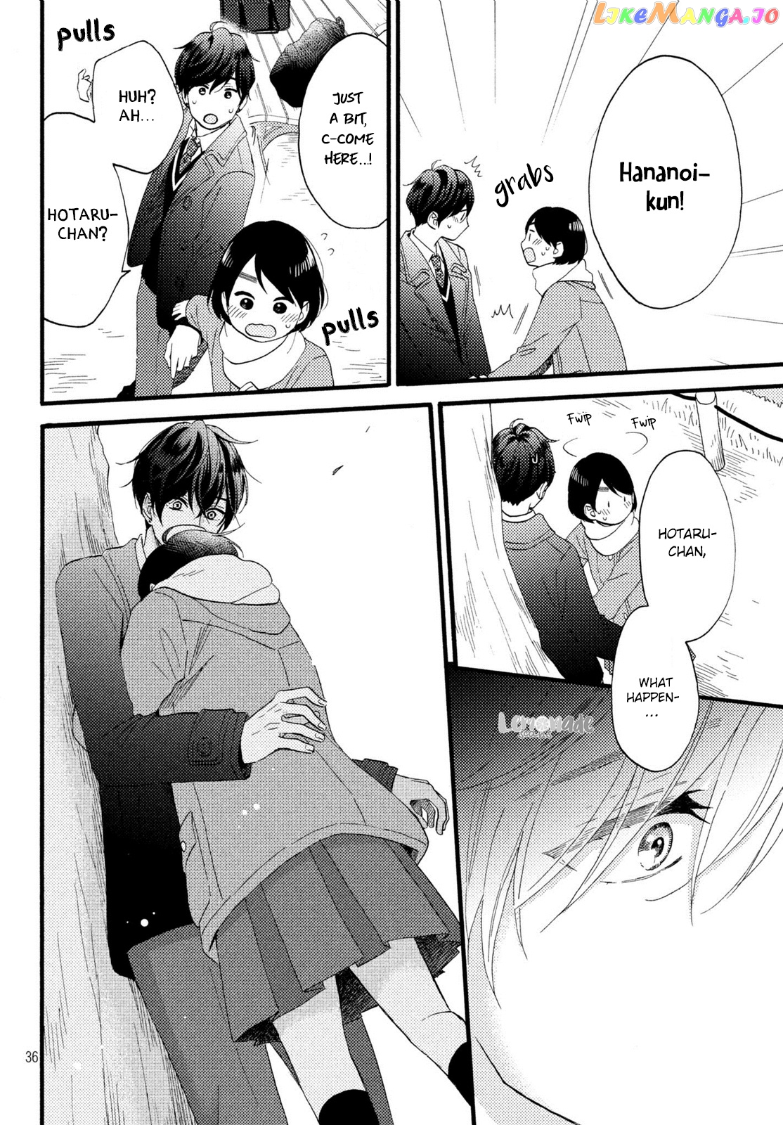 Hananoi-Kun To Koi No Yamai chapter 10 - page 37