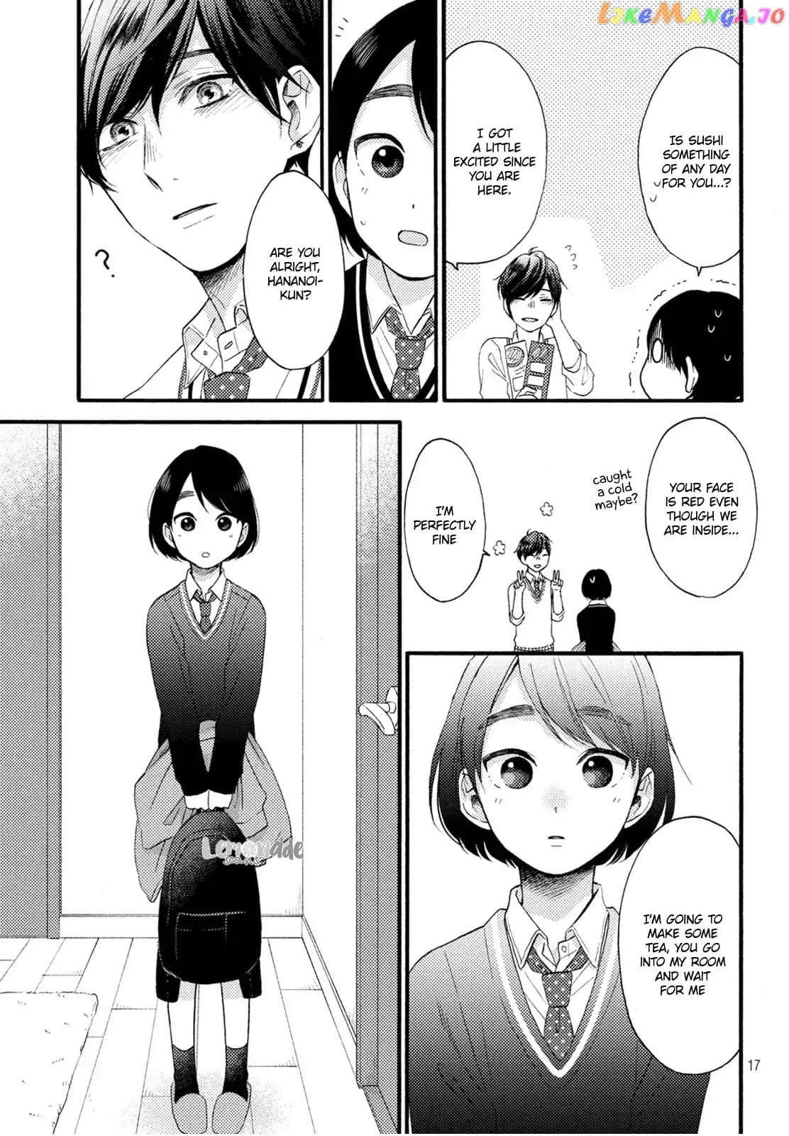 Hananoi-Kun To Koi No Yamai chapter 3 - page 18