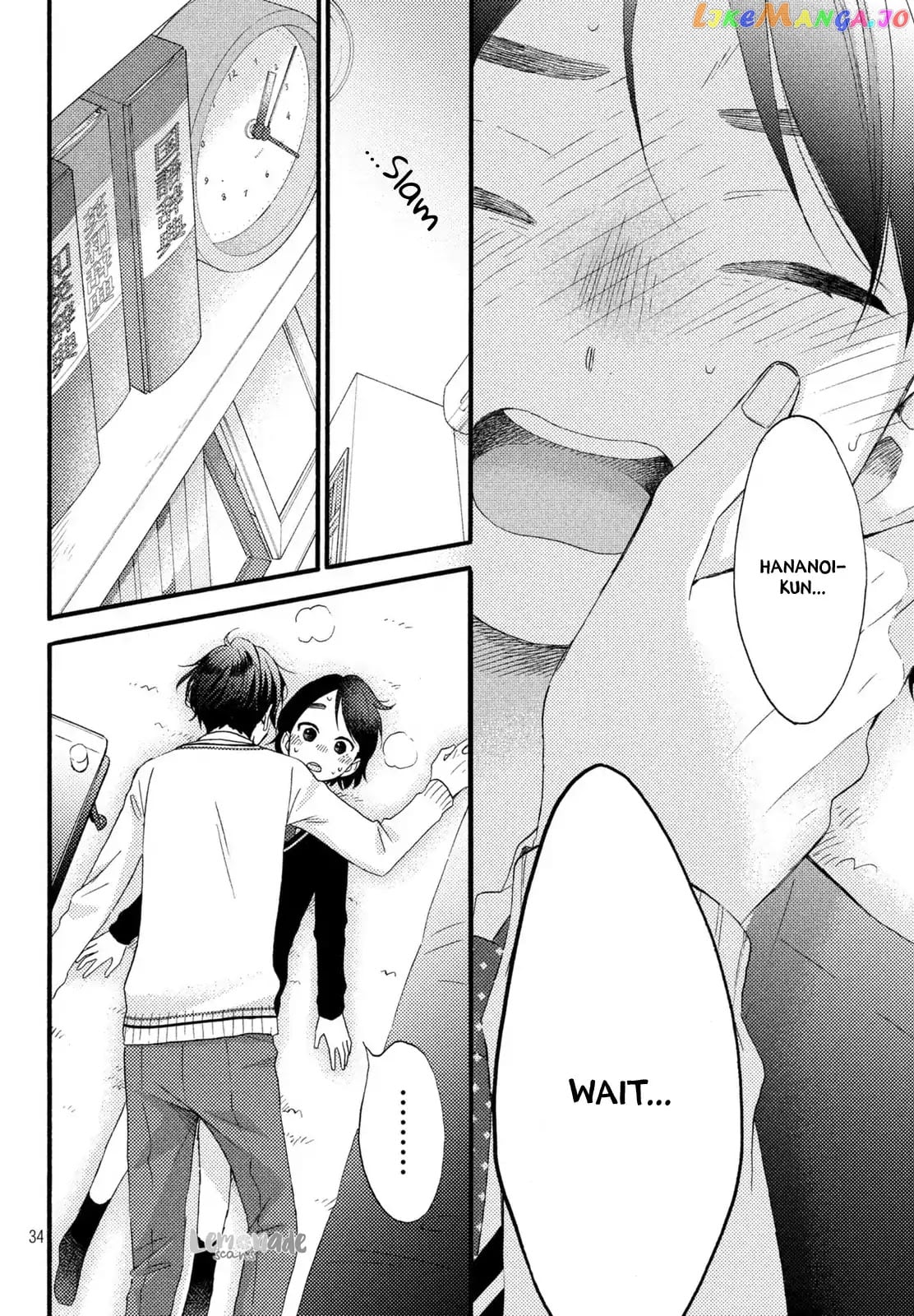 Hananoi-Kun To Koi No Yamai chapter 3 - page 35